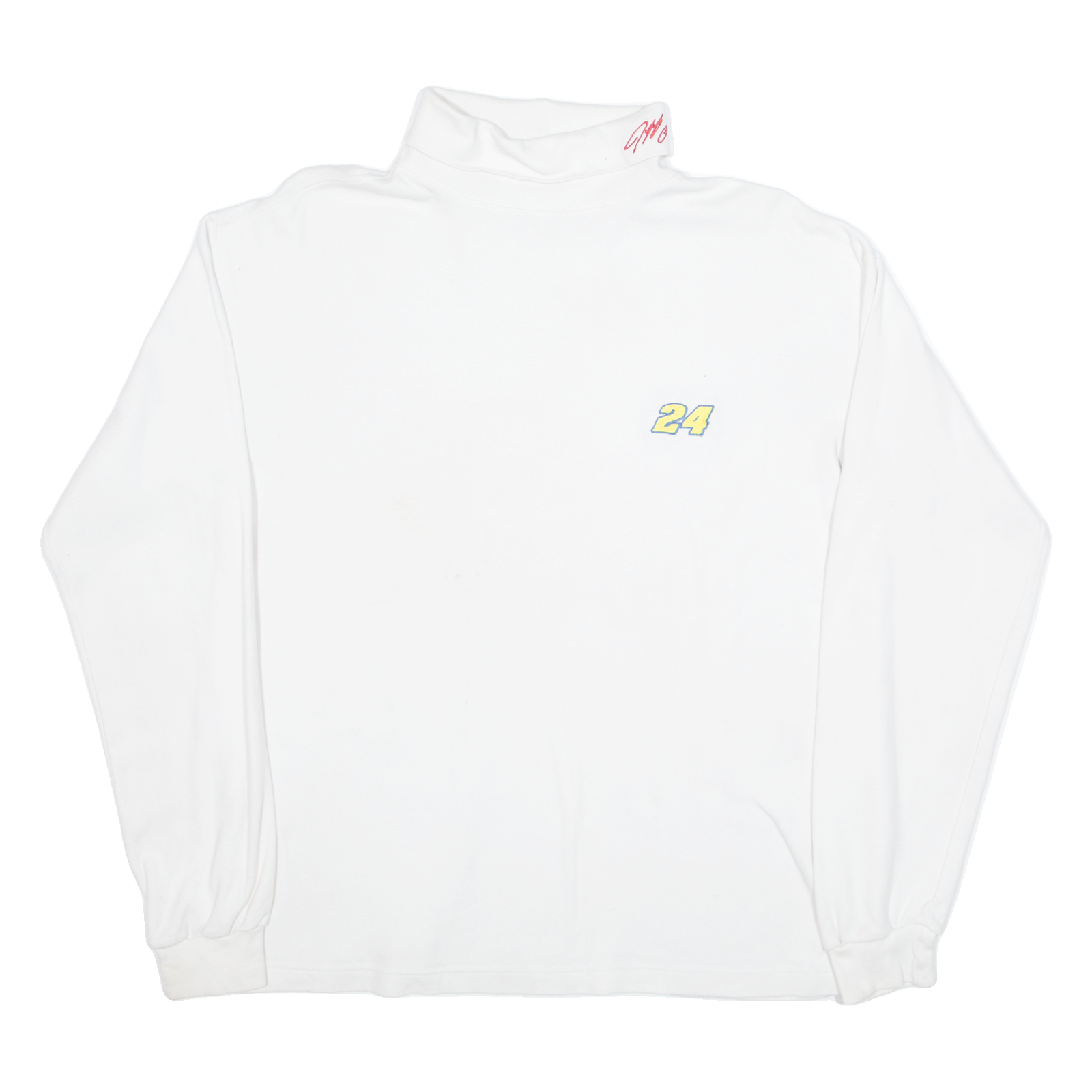 CHASE AUTHENTICS 24 Mens T-Shirt White Long Sleeve Roll Neck L Refurbished - N/A refurbished available on Cerqular