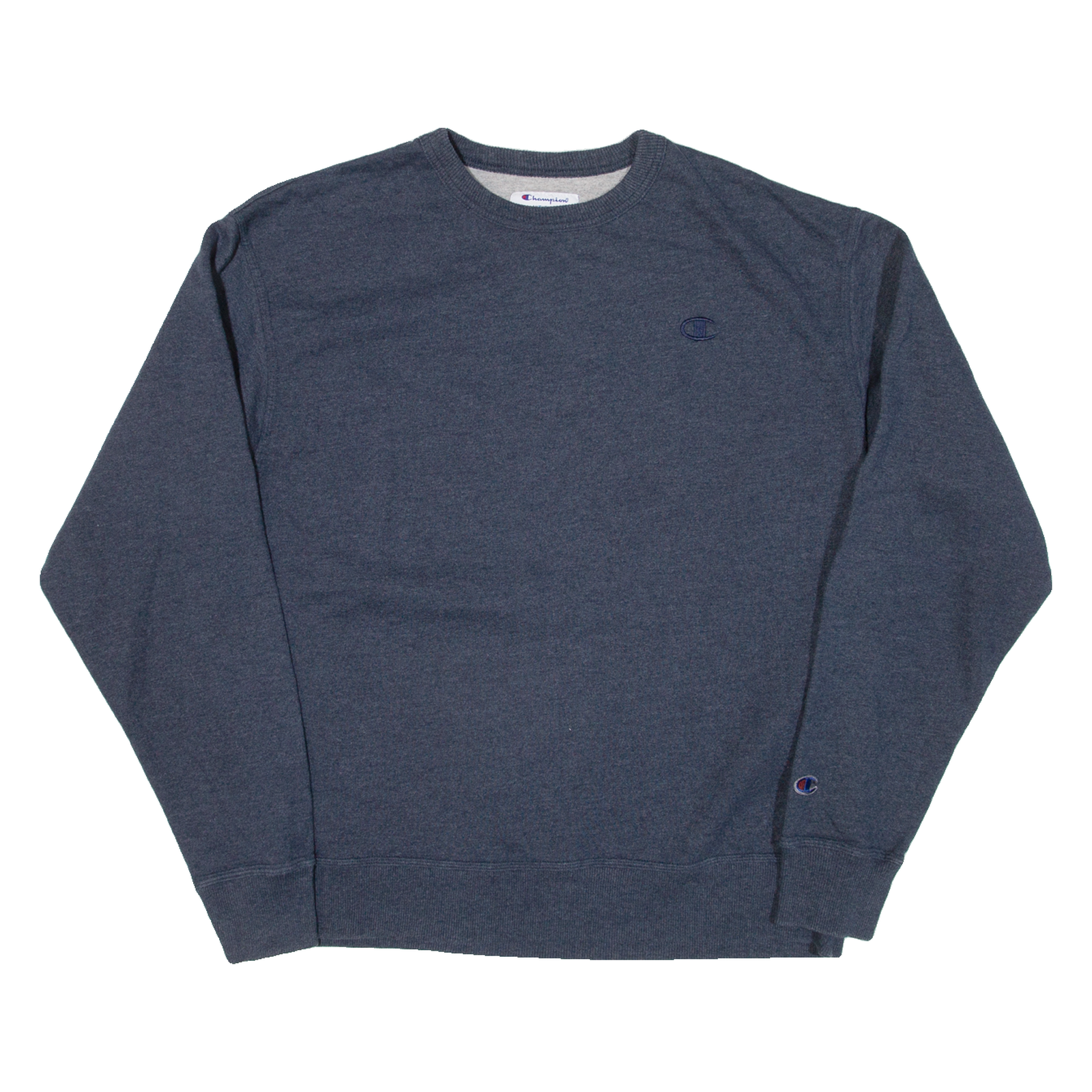 CHAMPION Mens Sweatshirt Blue L Refurbished - N/A refurbished available on Cerqular
