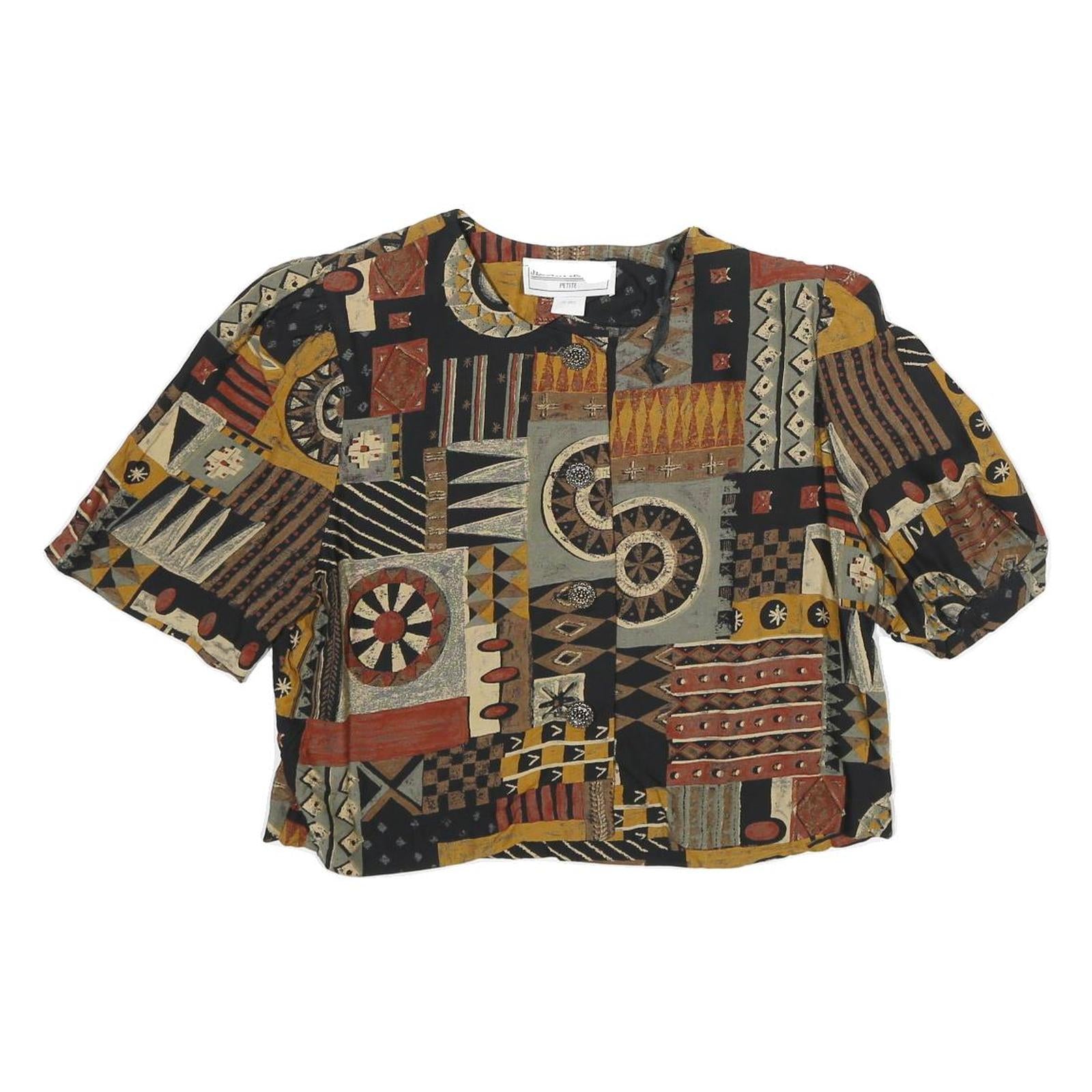 Buy JESSICA HOWARD Womens Black & Red Printed Crop Top Short Sleeve Round Neck S Refurbished - $18.19 JESSICA HOWARD Womens Black & Red Printed Crop Top Short Sleeve Round Neck S Refurbished - N/A refurbished available on Cerqular