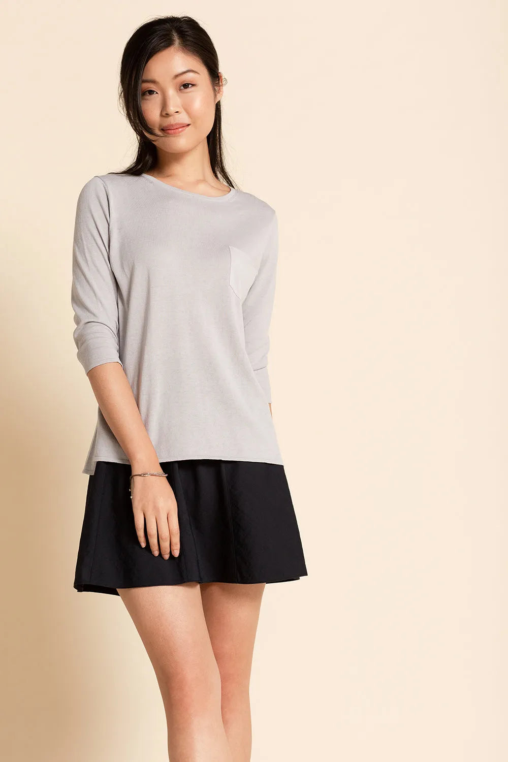 Buy Patch Pocket Pullover - Grey Pearl | Size: XS Refurbished - $53.80 Patch Pocket Pullover - Grey Pearl | Size: XS Refurbished - N/A refurbished available on Cerqular