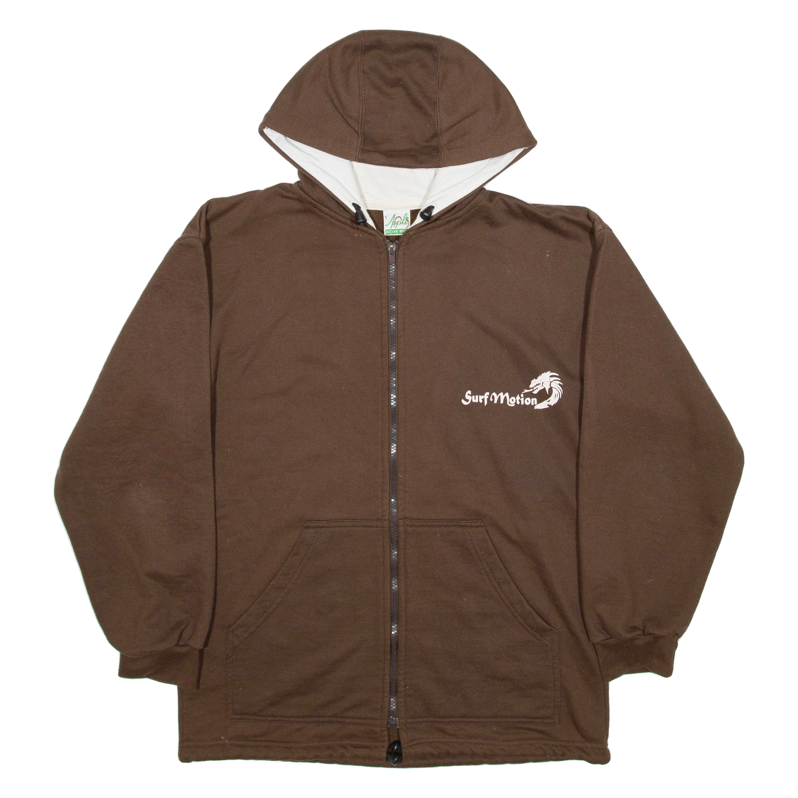 Buy APPLE ACTIVEWEAR Surf Motion Mens Brown Hoodie S Refurbished - $14.03 APPLE ACTIVEWEAR Surf Motion Mens Brown Hoodie S Refurbished - N/A refurbished available on Cerqular