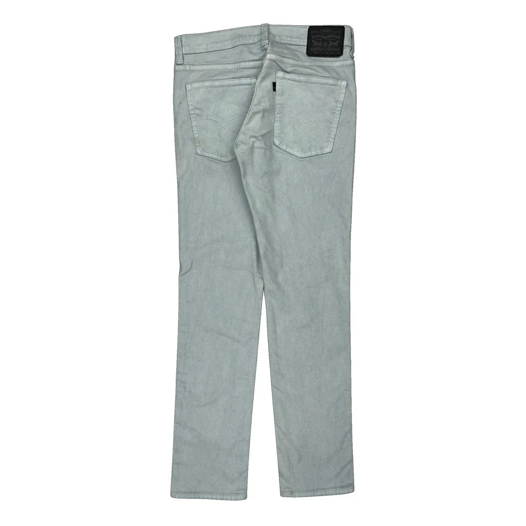 Levis Jeans - 32W 33L Light Wash Cotton Refurbished - Thrifted (note: this is a term often used to describe second- refurbished available on Cerqular