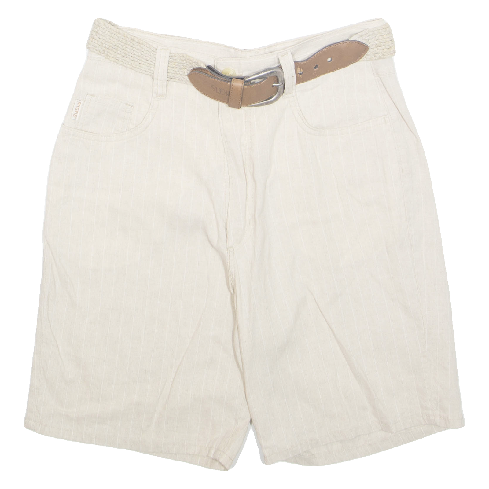 Mens Casual Shorts Beige M W30 Refurbished - N/A refurbished available on Cerqular