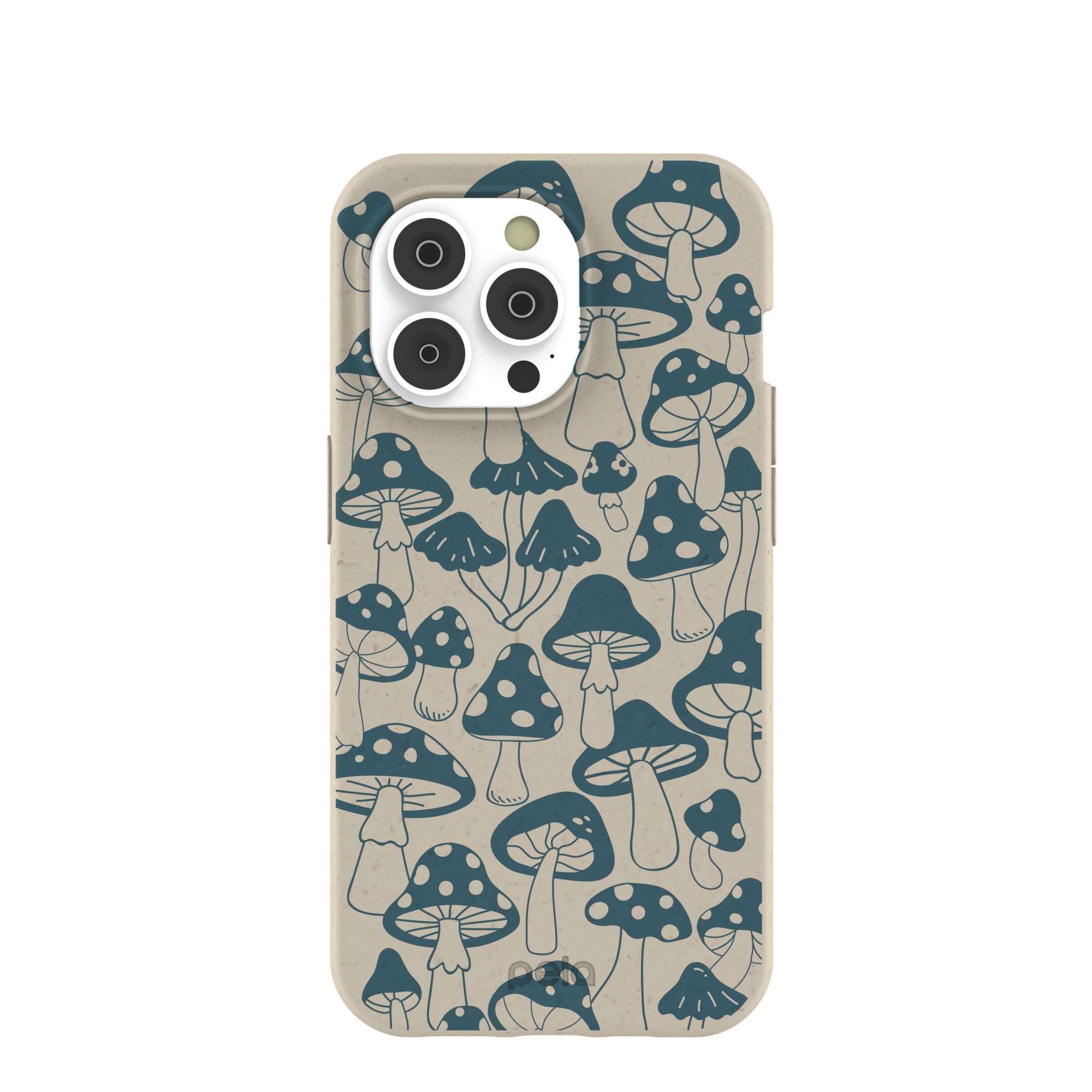 London Fog Mushroom power iPhone 14 Pro Case Refurbished - Pela Case refurbished available on Cerqular