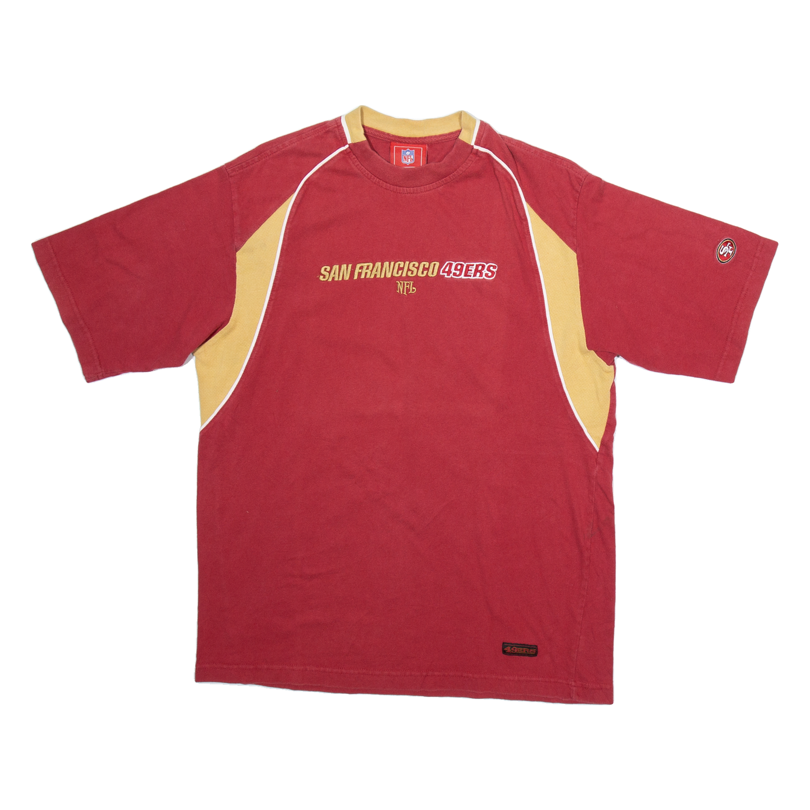 Buy NFL San Francisco 49ers Mens T-Shirt Red USA L Refurbished - $23.39 NFL San Francisco 49ers Mens T-Shirt Red USA L Refurbished - N/A refurbished available on Cerqular