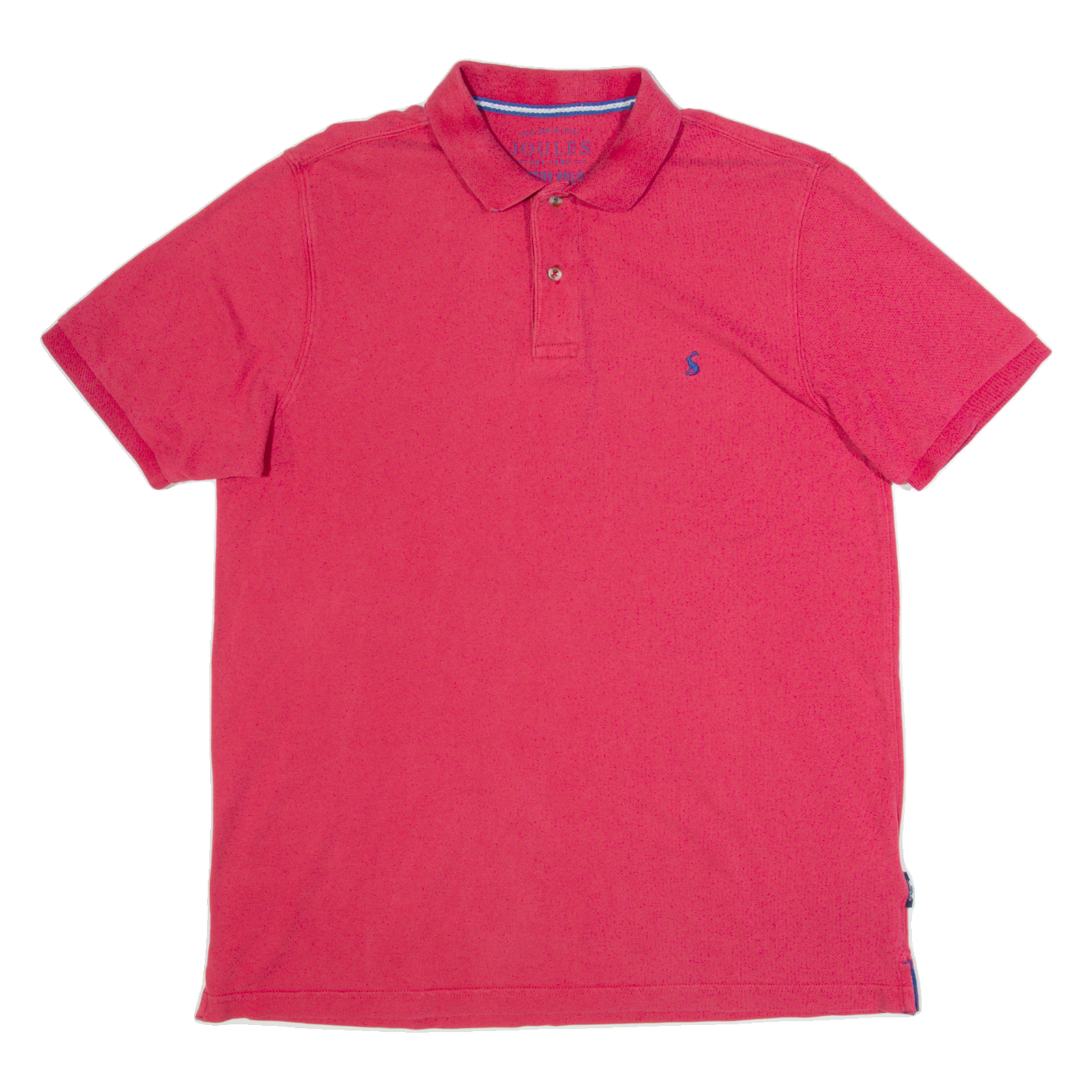 JOULES Woody Mens Polo Shirt Pink L Refurbished - N/A refurbished available on Cerqular