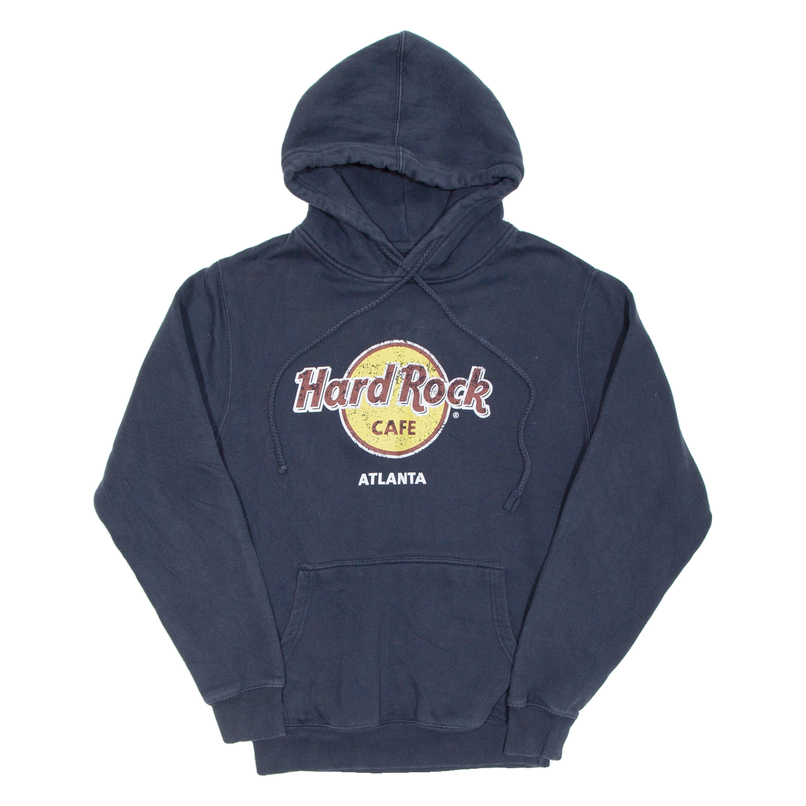 HARD ROCK CAFE Atlanta Womens Blue Hoodie M Refurbished - N/A refurbished available on Cerqular
