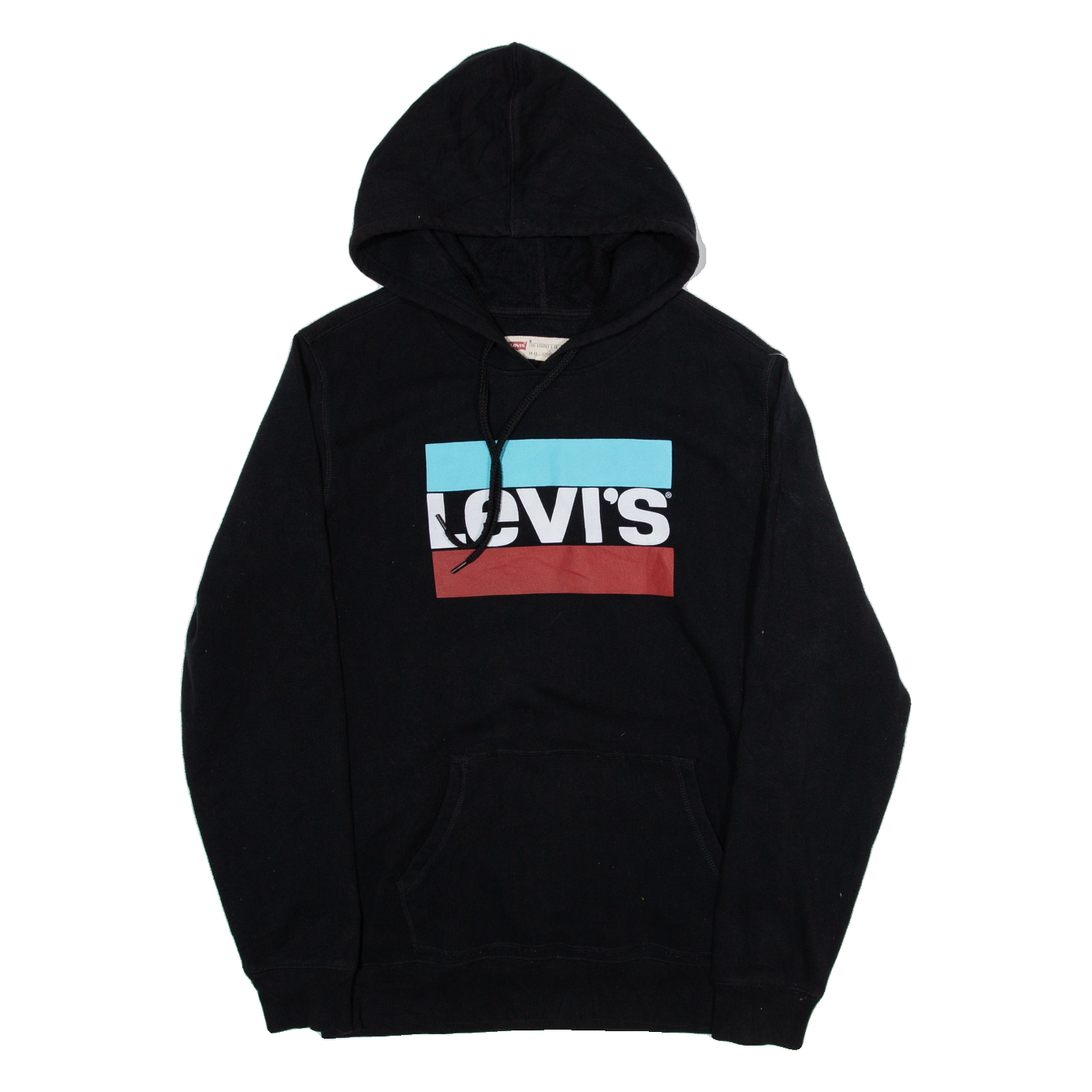 LEVI'S Womens Black Hoodie M Refurbished - N/A refurbished available on Cerqular