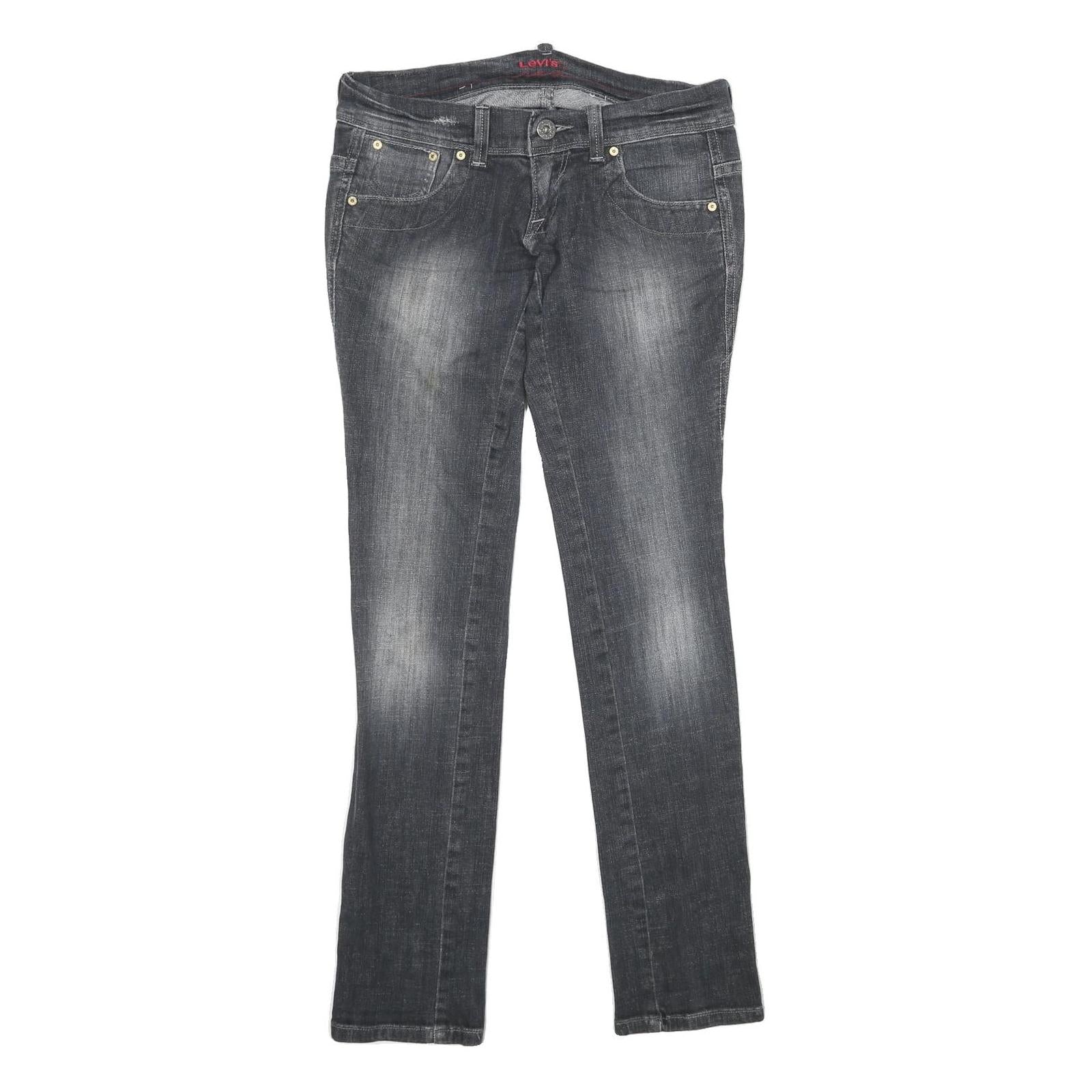 LEVI'S Womens Regular Fit Jeans Blue Denim Cotton Blend W32 L32 Classic Zip Refurbished - N/A refurbished available on Cerqular