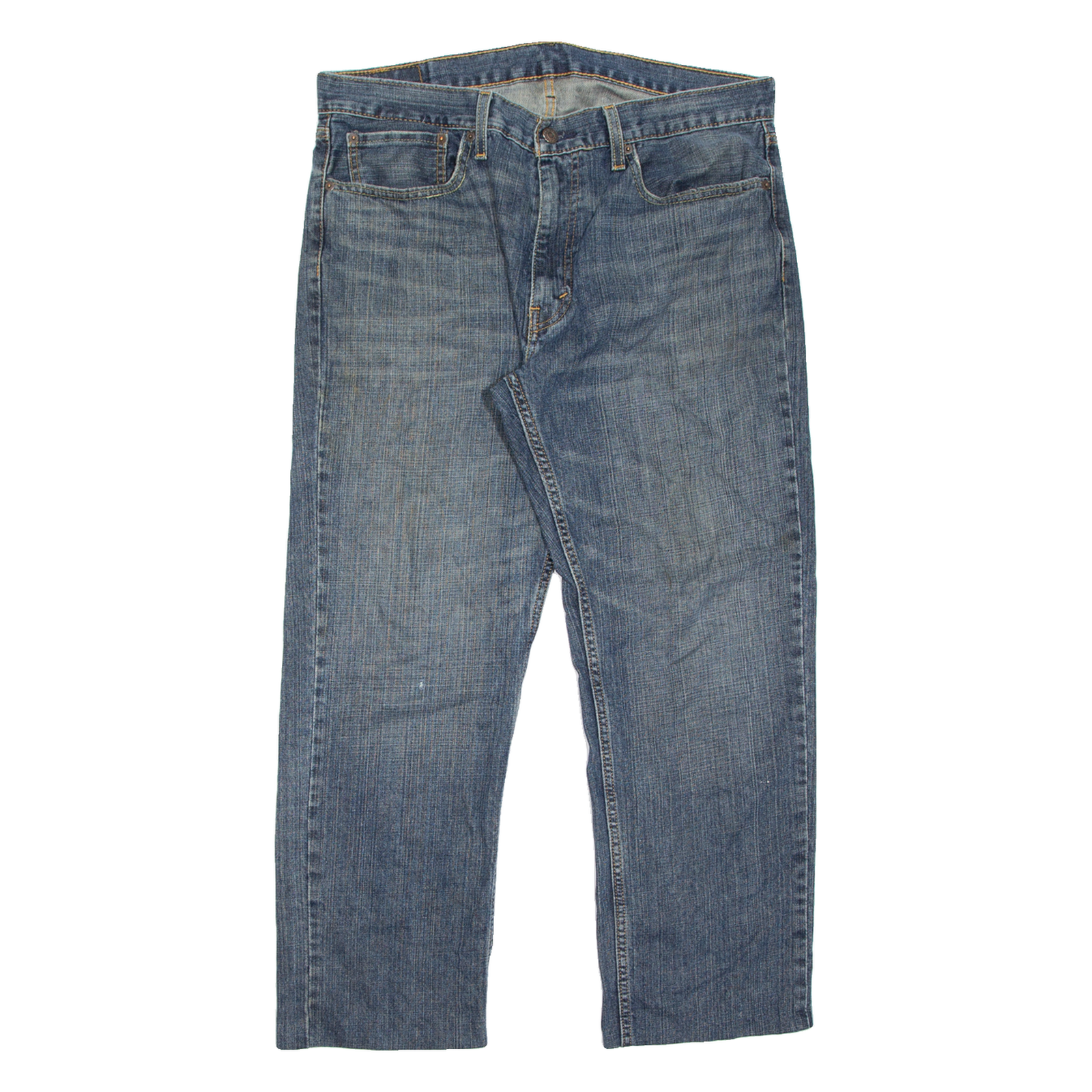 LEVI'S 559 Jeans Mens Blue Relaxed Straight Stone Wash W36 L27 Refurbished - N/A refurbished available on Cerqular
