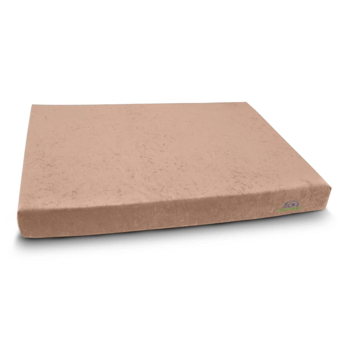 Deluxe Memory Foam Bed Extra Cover | Color: Iced Mocha | Size: Medium 33""x24""x4"" Refurbished - Buddy Brands refurbished available on Cerqular