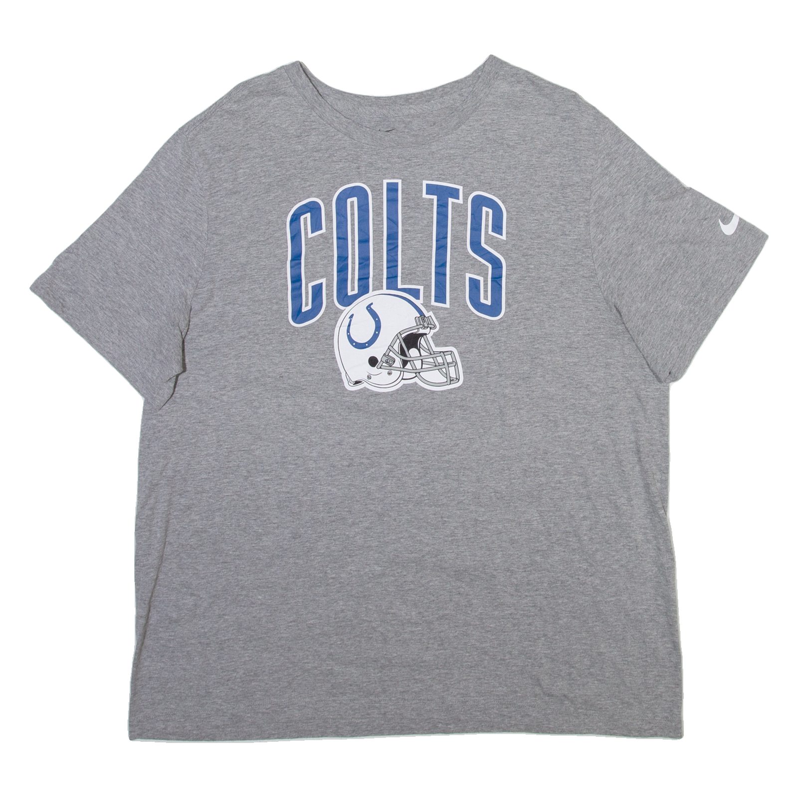 NIKE Indianapolis Colts Mens T-Shirt Grey USA XL Refurbished - N/A refurbished available on Cerqular
