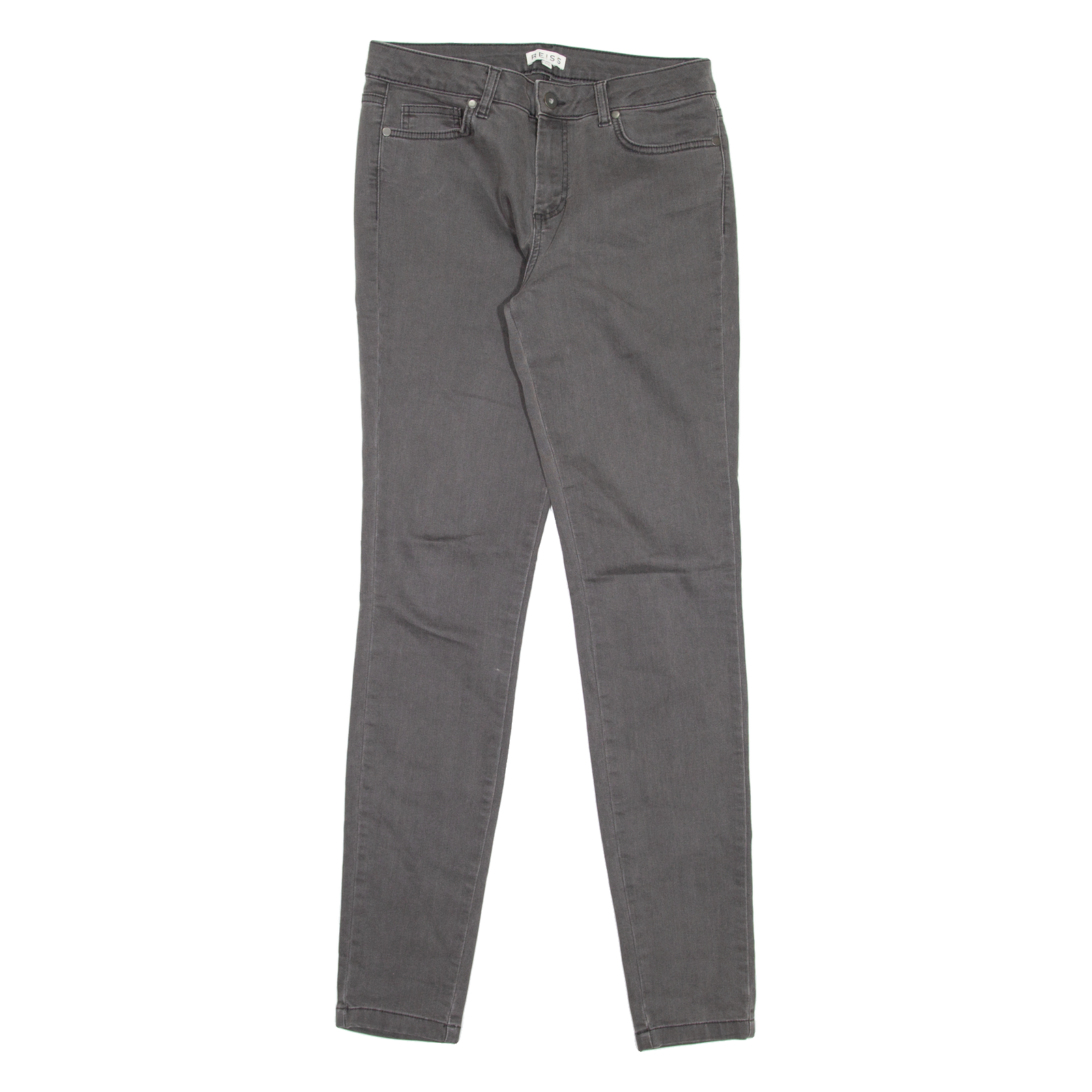 REISS Womens Jeans Grey Slim Skinny W28 L31 Refurbished - N/A refurbished available on Cerqular