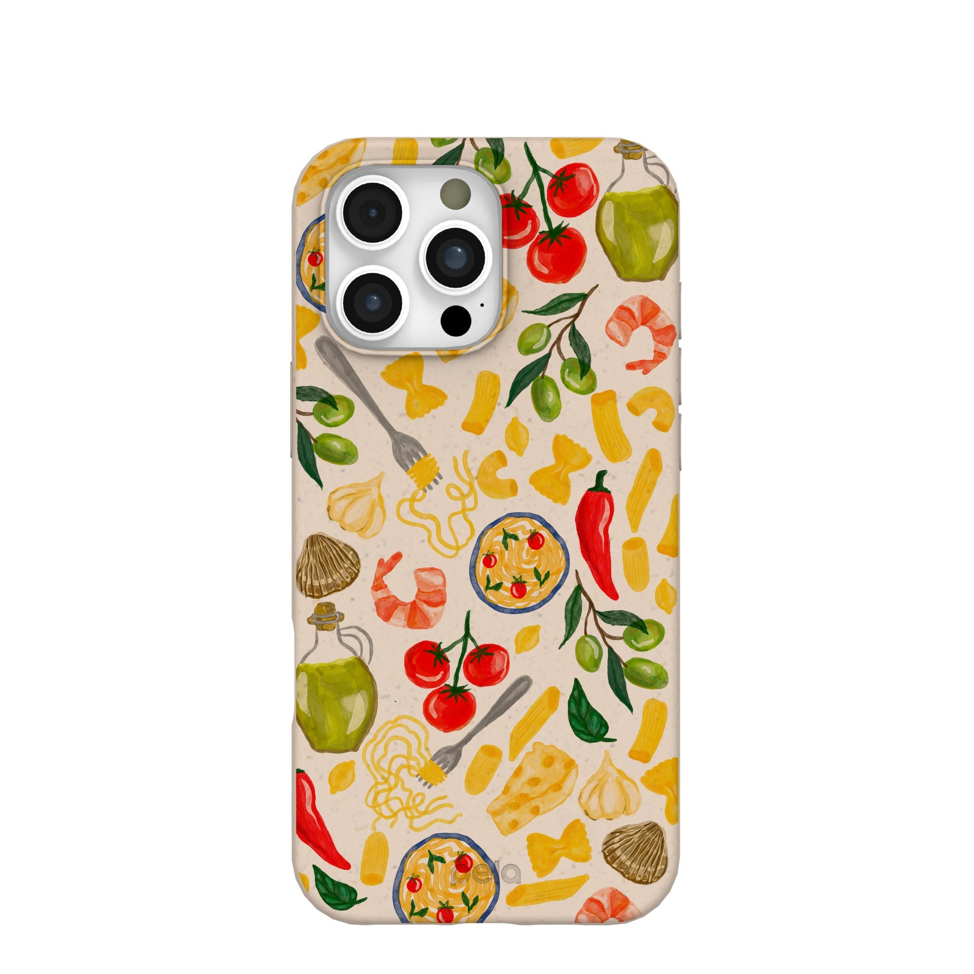 Seashell Pasta Alchemy iPhone 16 Pro Max Case Refurbished - Pela Case refurbished available on Cerqular