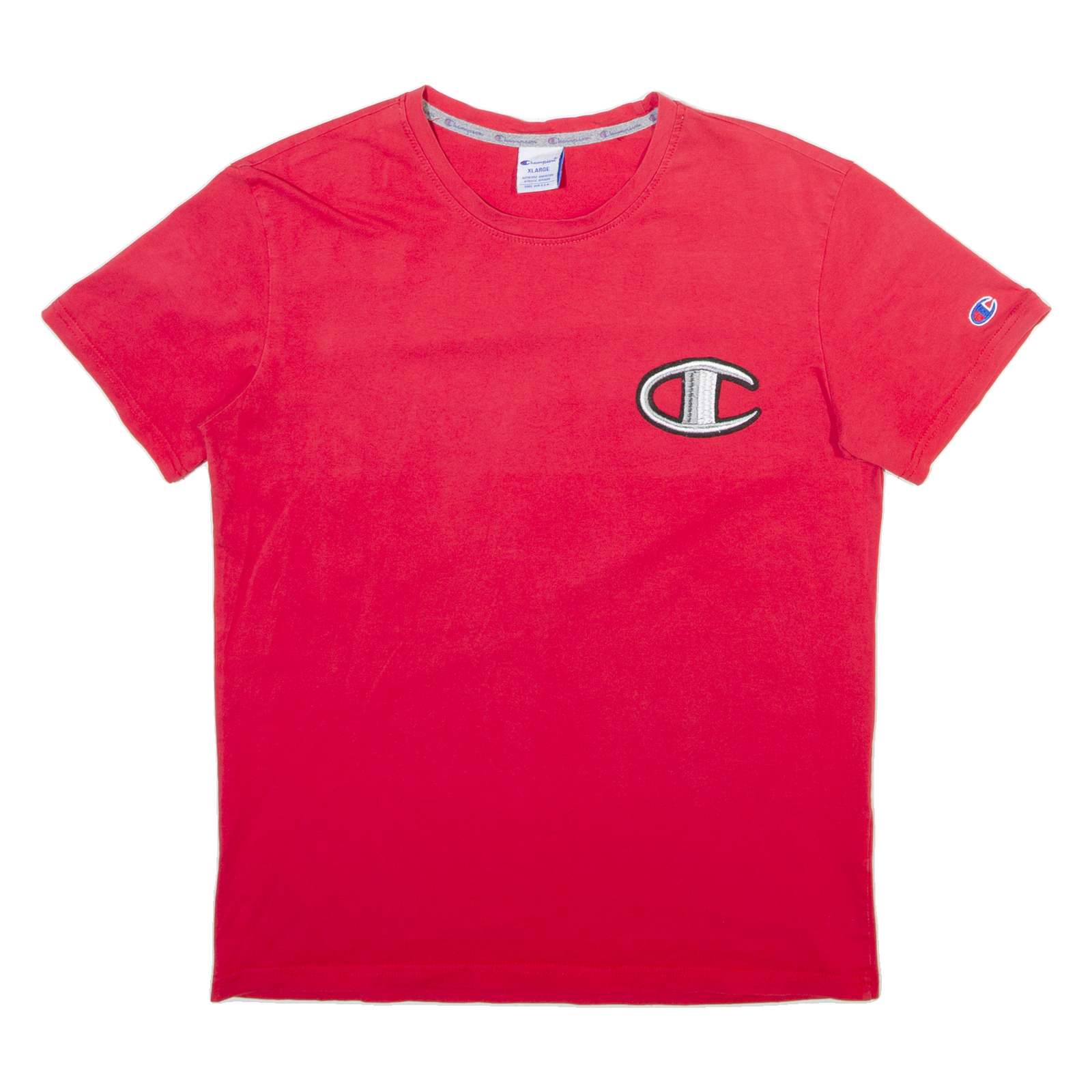 CHAMPION Mens T-Shirt Red XL Refurbished - N/A refurbished available on Cerqular