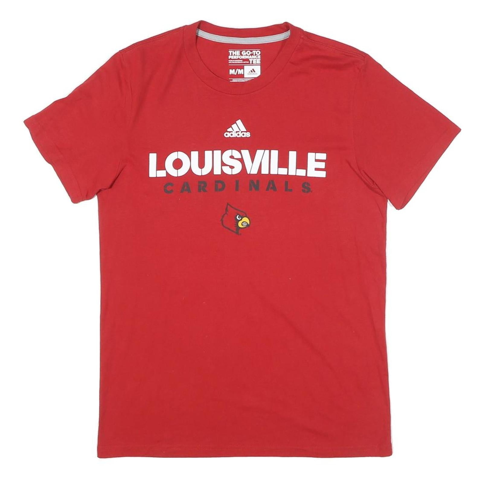 Buy ADIDAS Mens Red Louisville Cardinals Graphic T-Shirt M Short Sleeve Crew Neck Refurbished - $22.09 ADIDAS Mens Red Louisville Cardinals Graphic T-Shirt M Short Sleeve Crew Neck Refurbished - N/A refurbished available on Cerqular