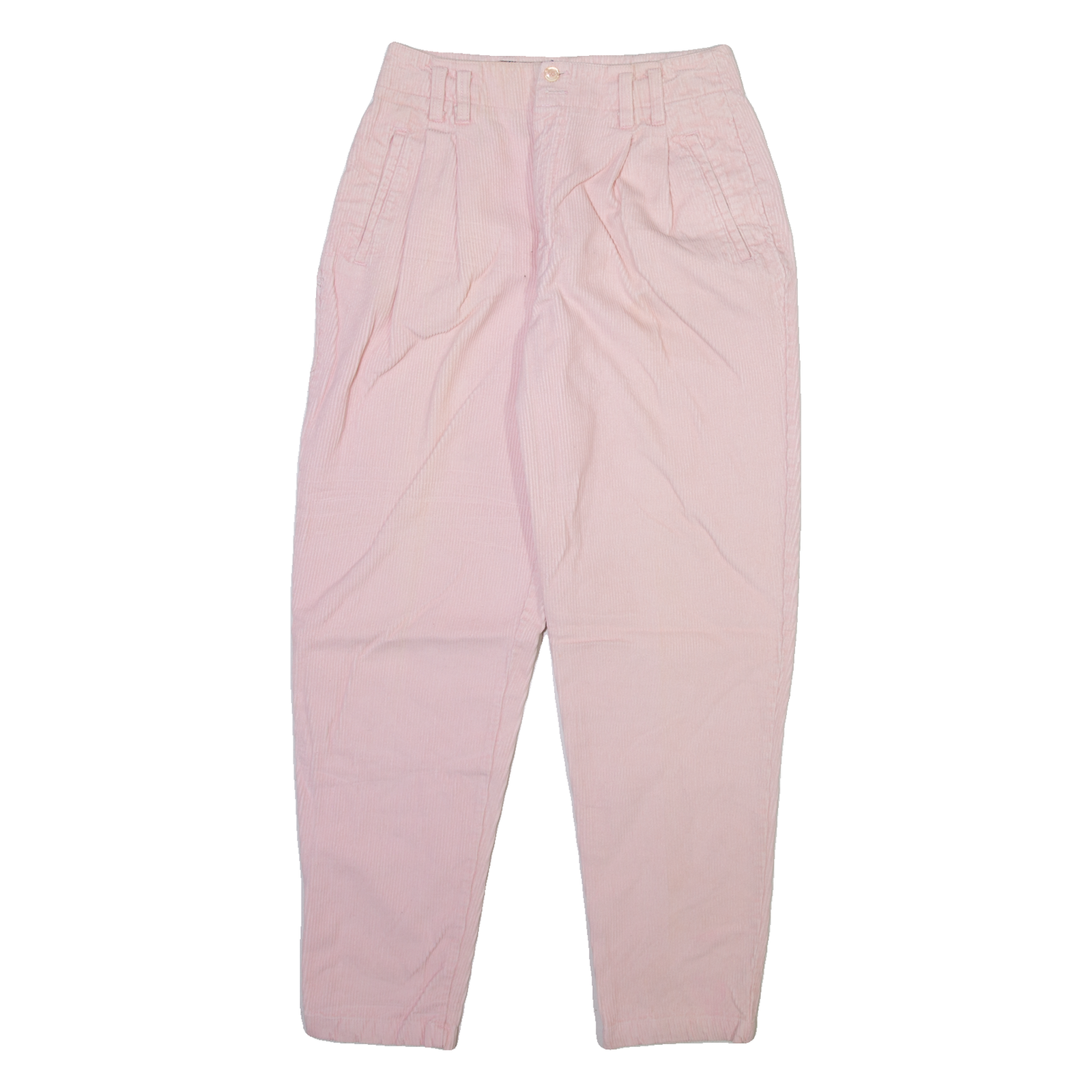 BEST Womens Corduroy Trousers Pink Relaxed Tapered W26 L28 Refurbished - N/A refurbished available on Cerqular