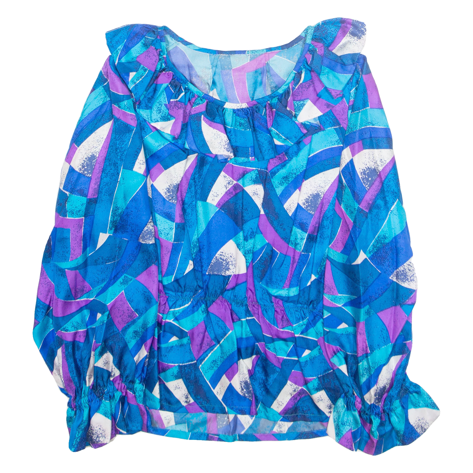 Buy Womens Printed Top Purple Long Sleeve Crazy Pattern M Refurbished - $16.89 Womens Printed Top Purple Long Sleeve Crazy Pattern M Refurbished - N/A refurbished available on Cerqular