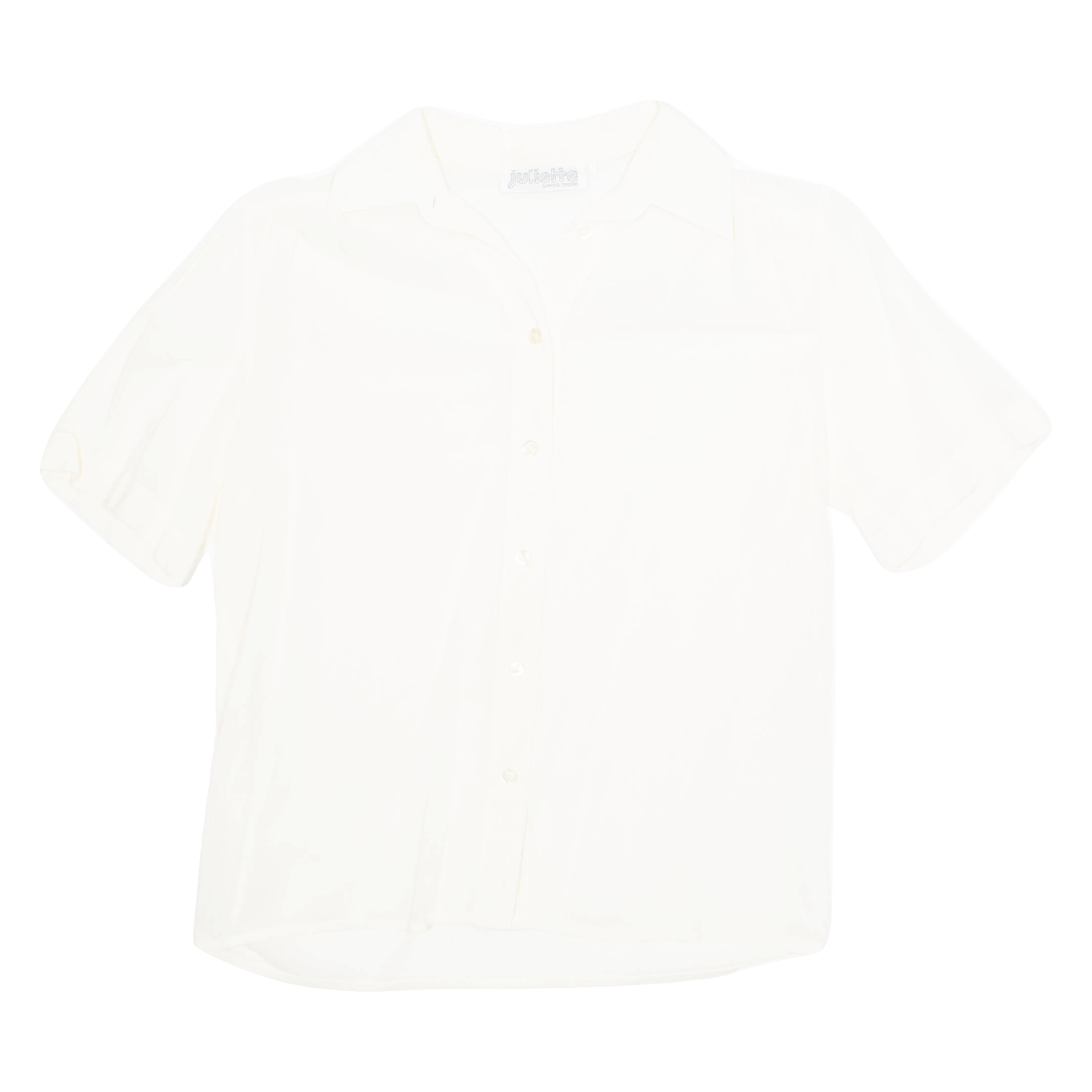 JULIETTA Womens Shirt Cream Collared M Refurbished - N/A refurbished available on Cerqular