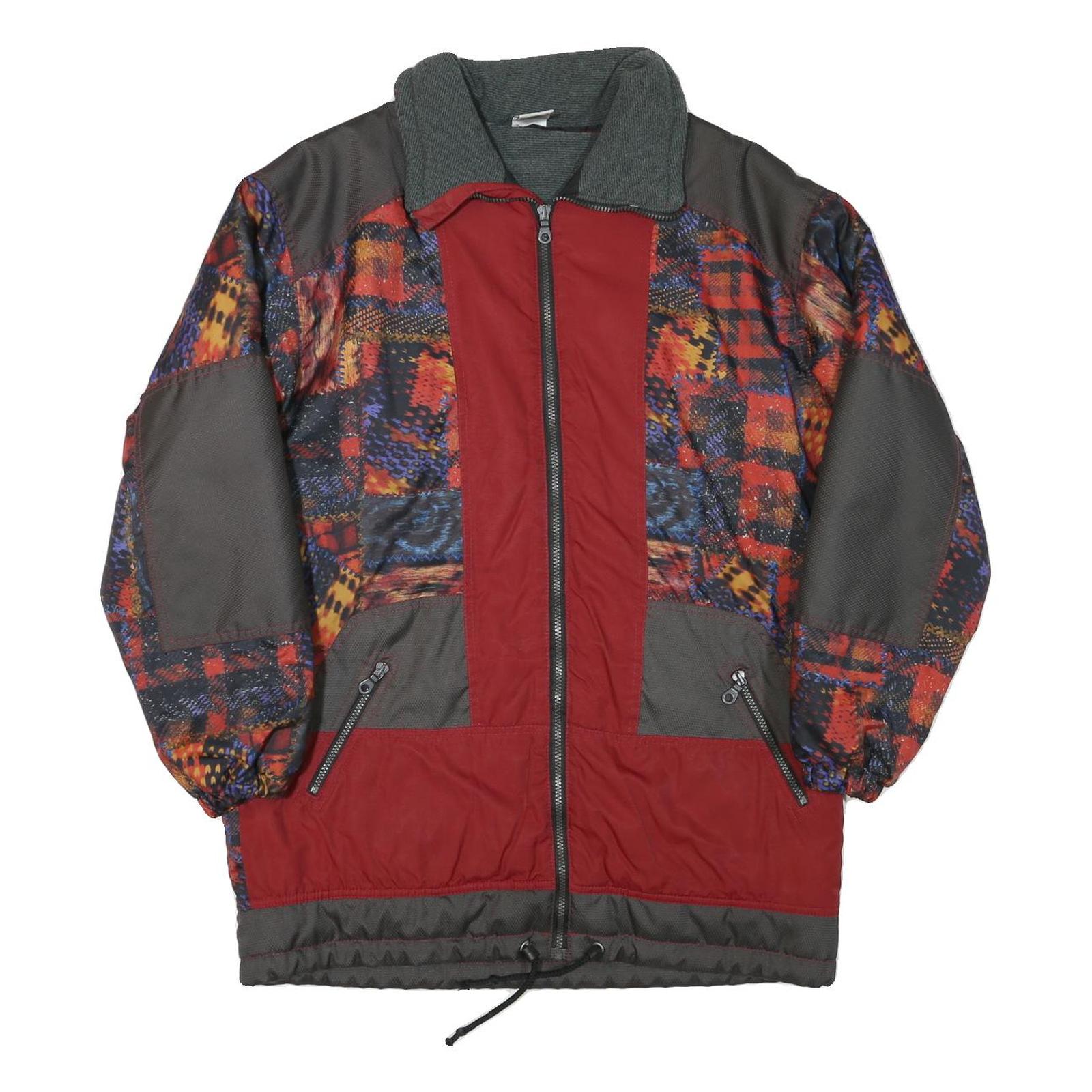 Buy RODEO Mens Red Grey Patchwork Polyester Blend Zip Jacket L Casual Outerwear Refurbished - $37.69 RODEO Mens Red Grey Patchwork Polyester Blend Zip Jacket L Casual Outerwear Refurbished - N/A refurbished available on Cerqular