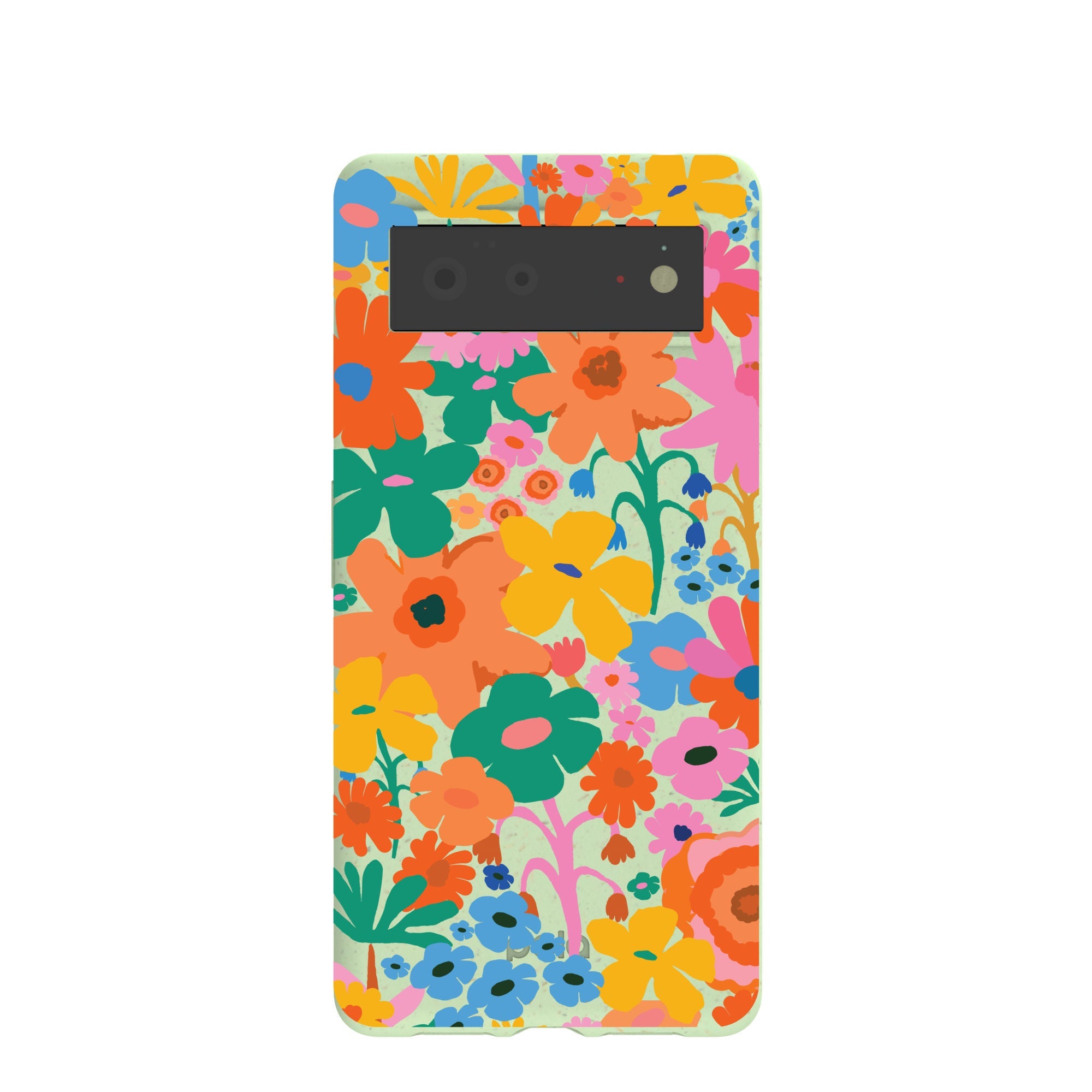 Buy Sage Green Bright Spring Google Pixel 6 Case Refurbished - $65.00 Sage Green Bright Spring Google Pixel 6 Case Refurbished - Pela Case refurbished available on Cerqular