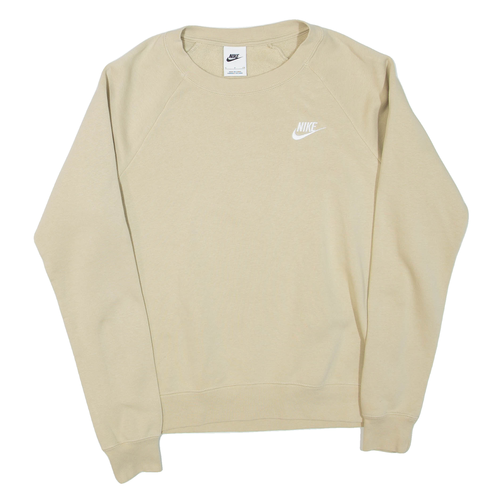 Buy NIKE Mens Sweatshirt Beige Crew Neck S Refurbished - $36.39 NIKE Mens Sweatshirt Beige Crew Neck S Refurbished - N/A refurbished available on Cerqular