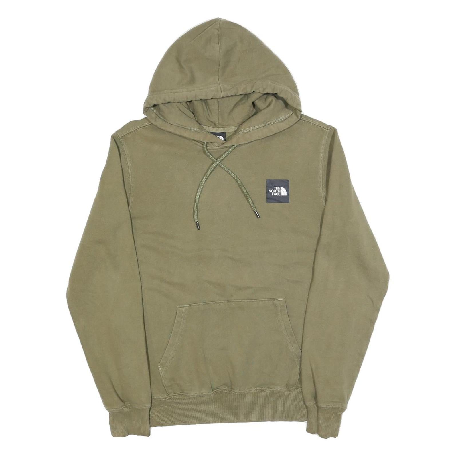 THE NORTH FACE Mens Green Hoodie S Cotton Blend Pullover Casual Wear Refurbished - N/A refurbished available on Cerqular