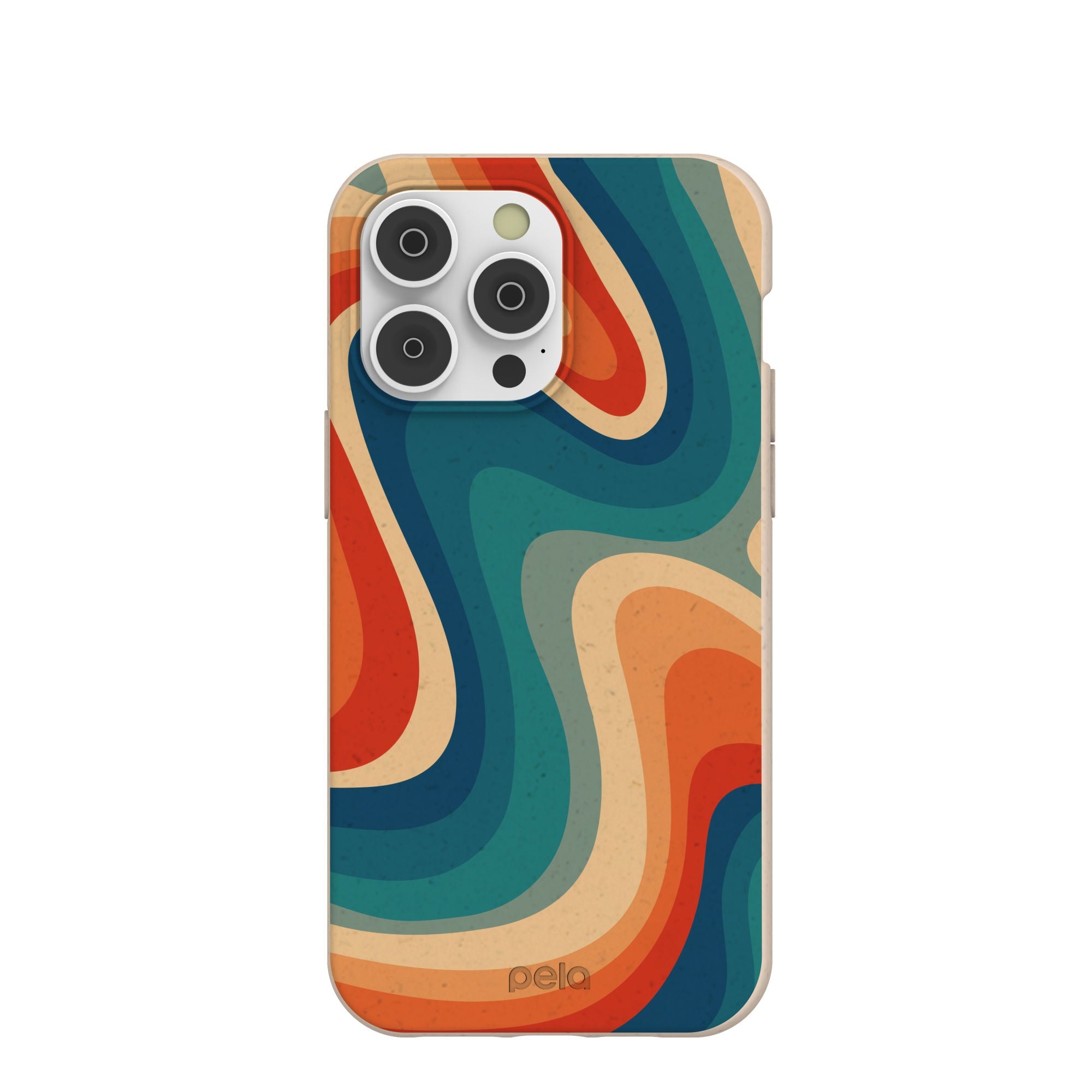Seashell Disco iPhone 14 Pro Max Case Refurbished - Pela Case refurbished available on Cerqular
