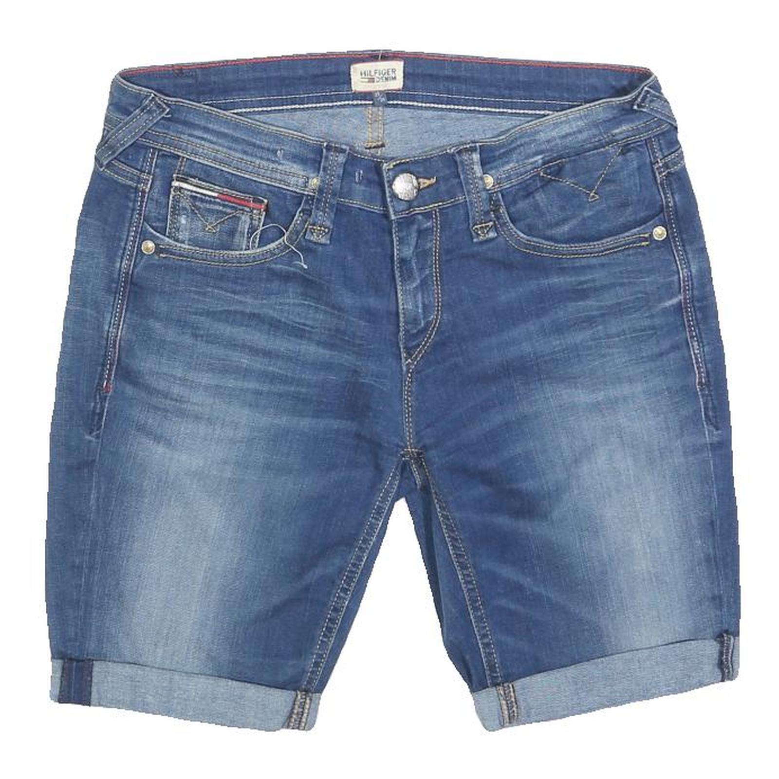 HILFIGER DENIM Mens Denim Blue Casual Shorts M W29 Cotton Blend Summer Wear Refurbished - N/A refurbished available on Cerqular