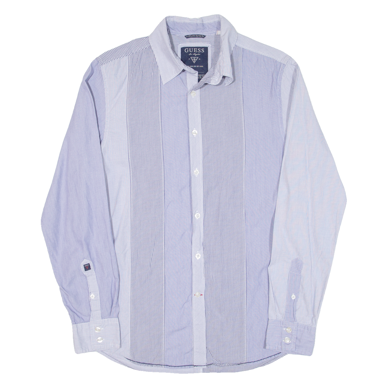 Buy GUESS Mens Shirt Blue Striped Long Sleeve S Refurbished - $28.59 GUESS Mens Shirt Blue Striped Long Sleeve S Refurbished - N/A refurbished available on Cerqular