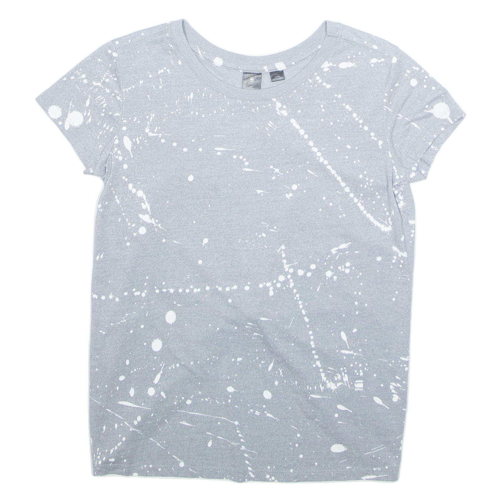 G-STAR RAW Womens T-Shirt Grey XS Refurbished - N/A refurbished available on Cerqular
