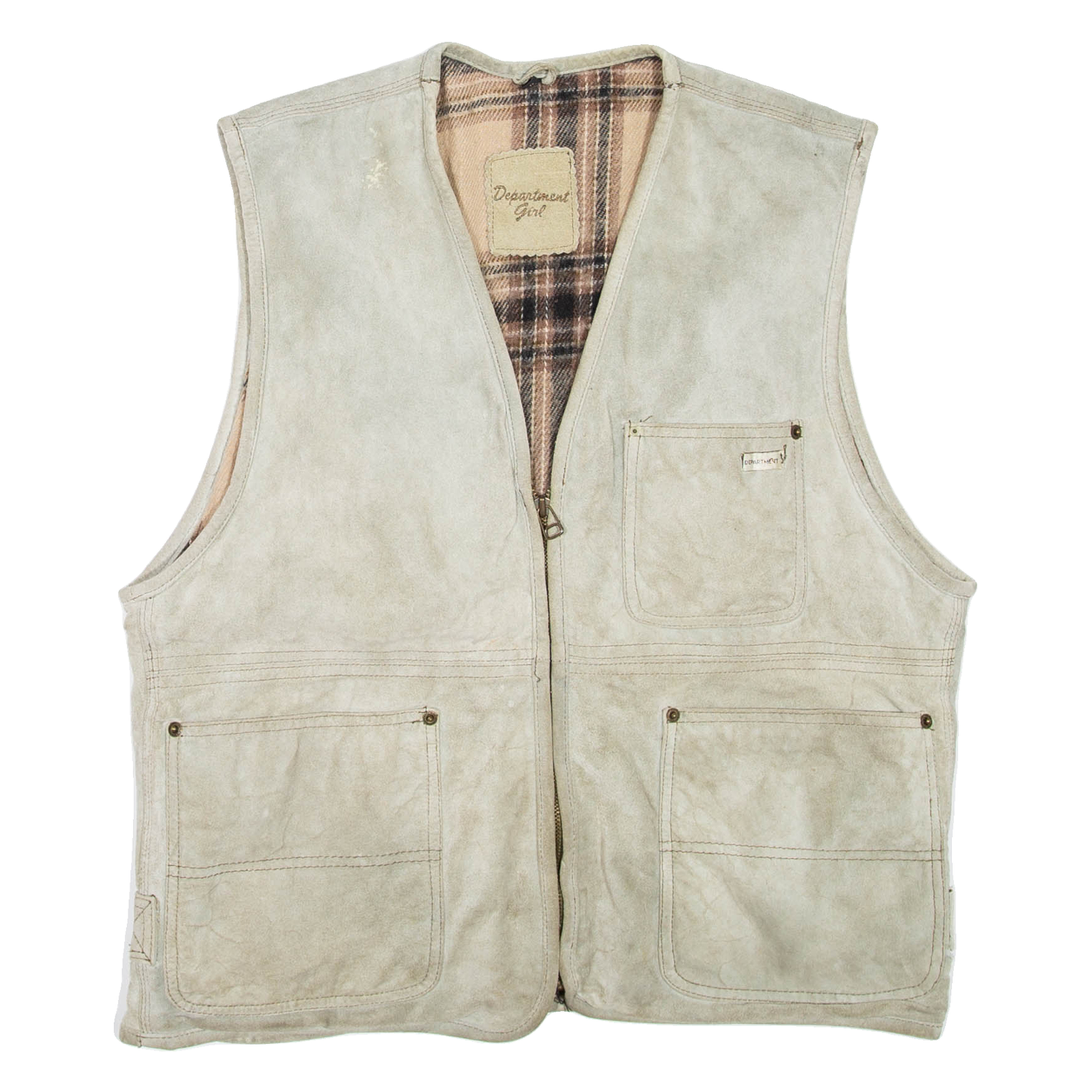 Buy Utility Womens Gilet Grey Leather M Refurbished - $50.69 Utility Womens Gilet Grey Leather M Refurbished - N/A refurbished available on Cerqular
