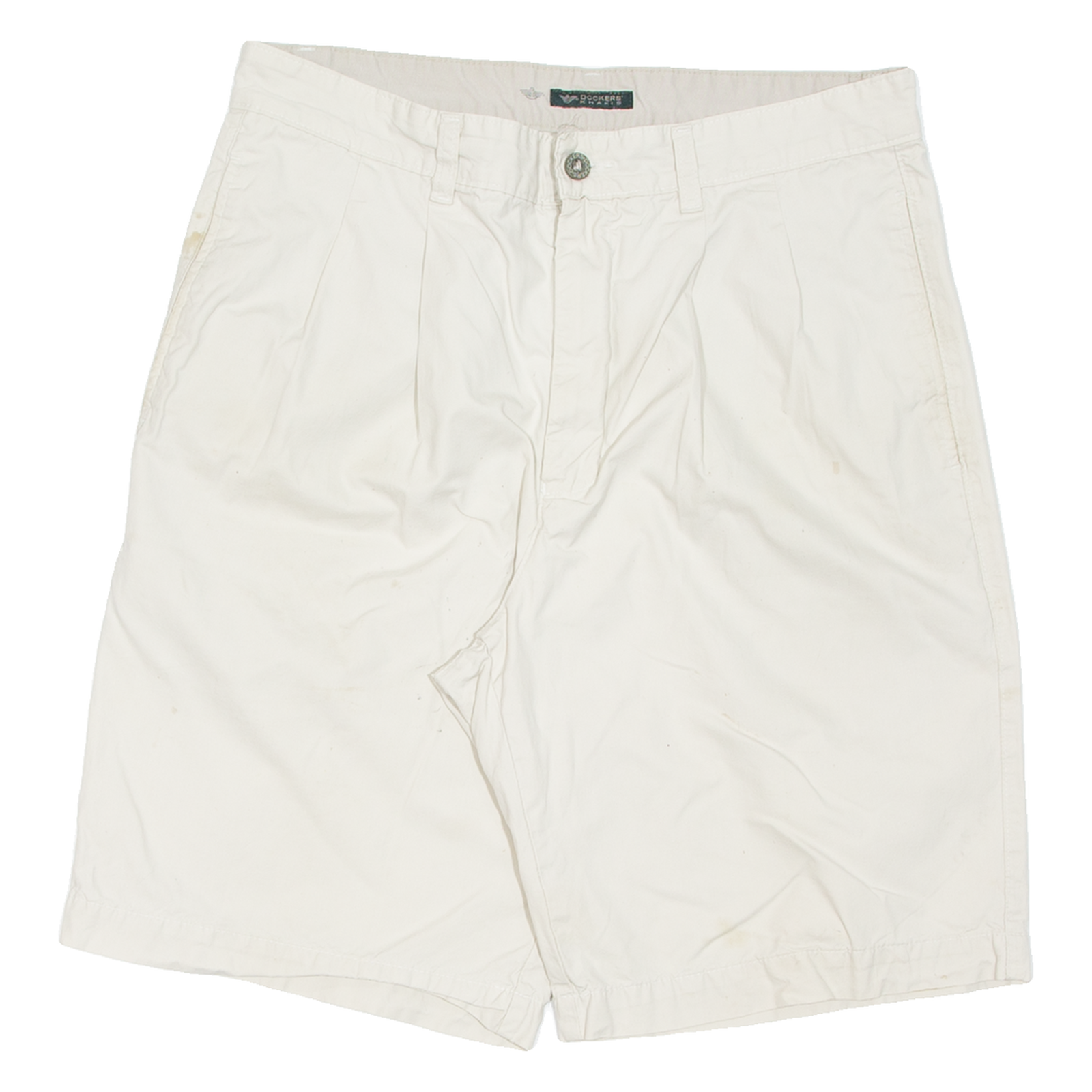 DOCKERS Mens Workwear Shorts Beige Relaxed M W33 Refurbished - N/A refurbished available on Cerqular