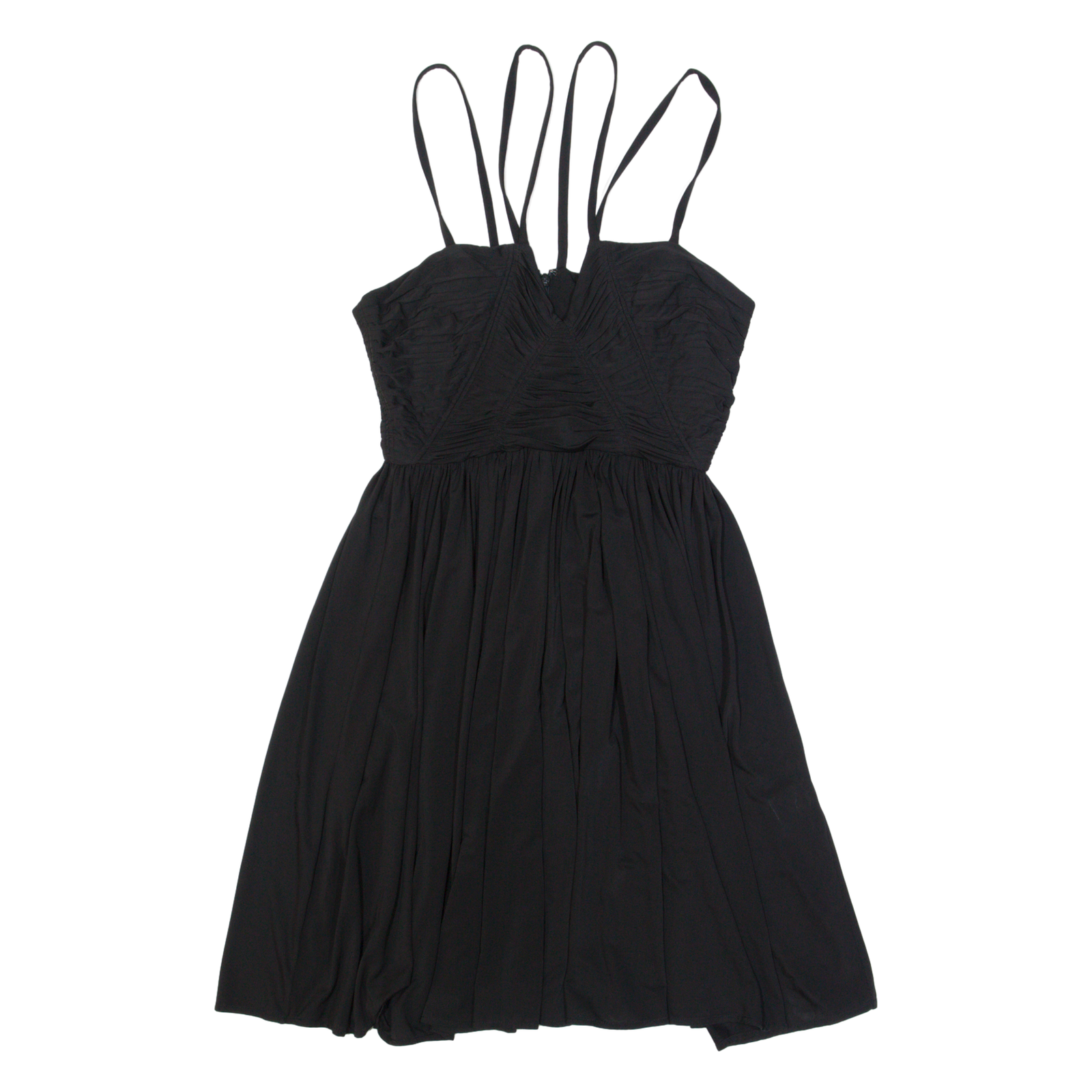 WHISTLES Womens Day Dress Black Sleeveless Knee Length UK 12 Refurbished - N/A refurbished available on Cerqular