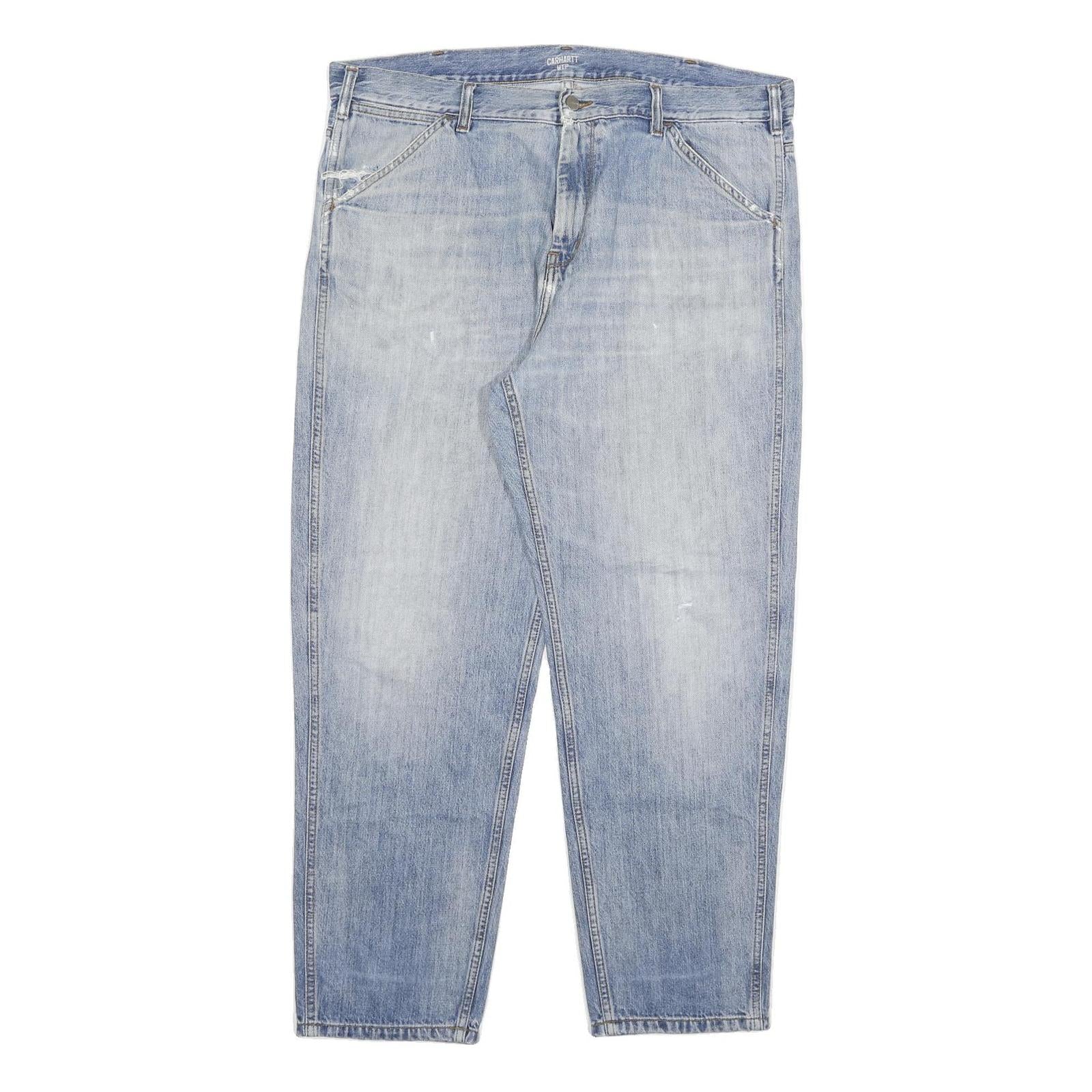Buy CARHARTT Mens Jeans Blue Relaxed Straight Denim Light W40 L30 Workwear Refurbished - $49.39 CARHARTT Mens Jeans Blue Relaxed Straight Denim Light W40 L30 Workwear Refurbished - N/A refurbished available on Cerqular