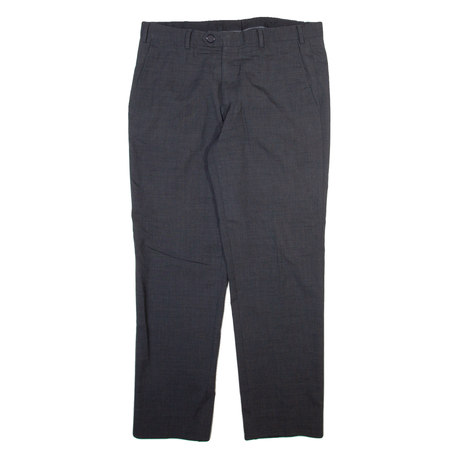 Mens Trousers Grey Regular Straight W32 L28 Refurbished - N/A refurbished available on Cerqular