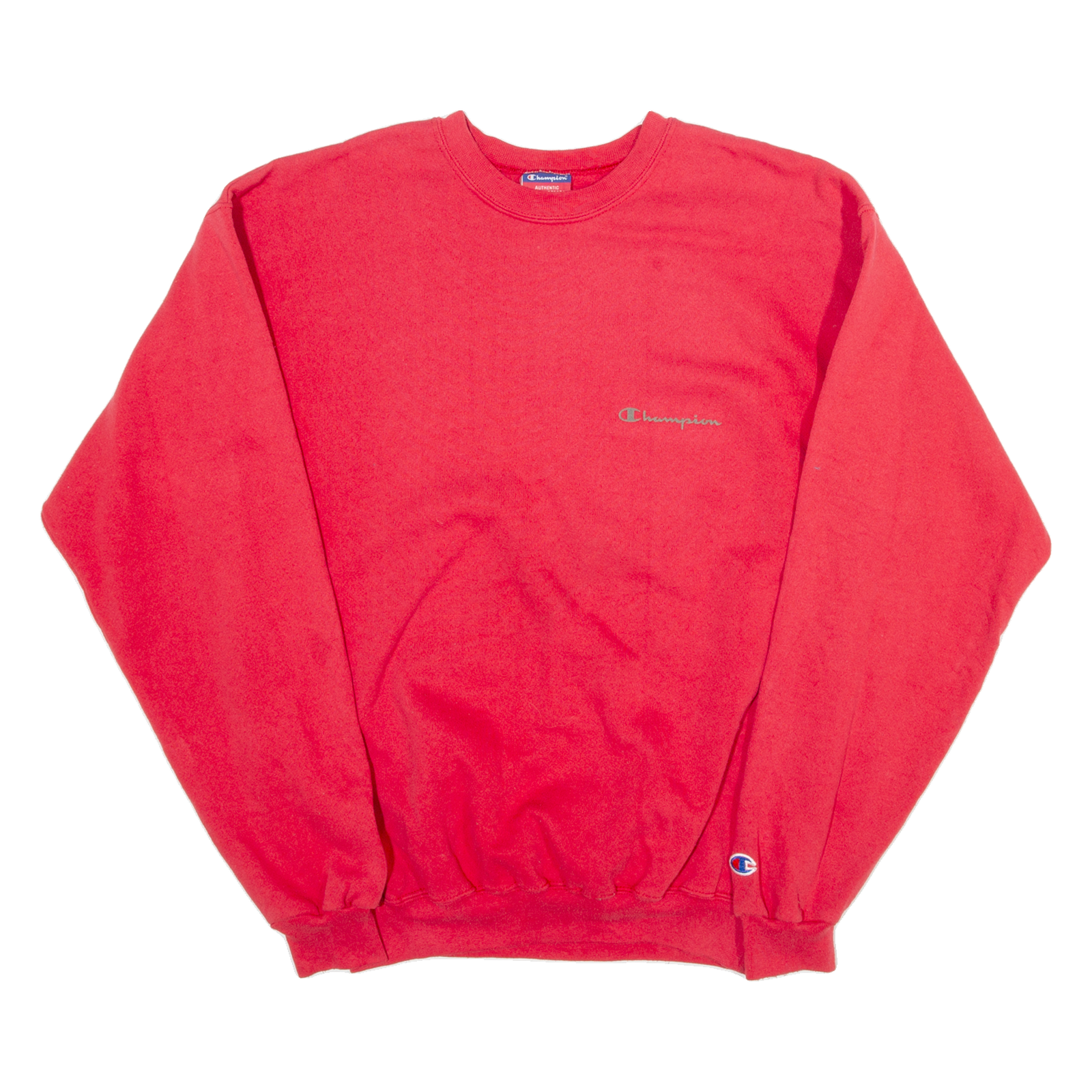 CHAMPION Mens Sweatshirt Red M Refurbished - N/A refurbished available on Cerqular
