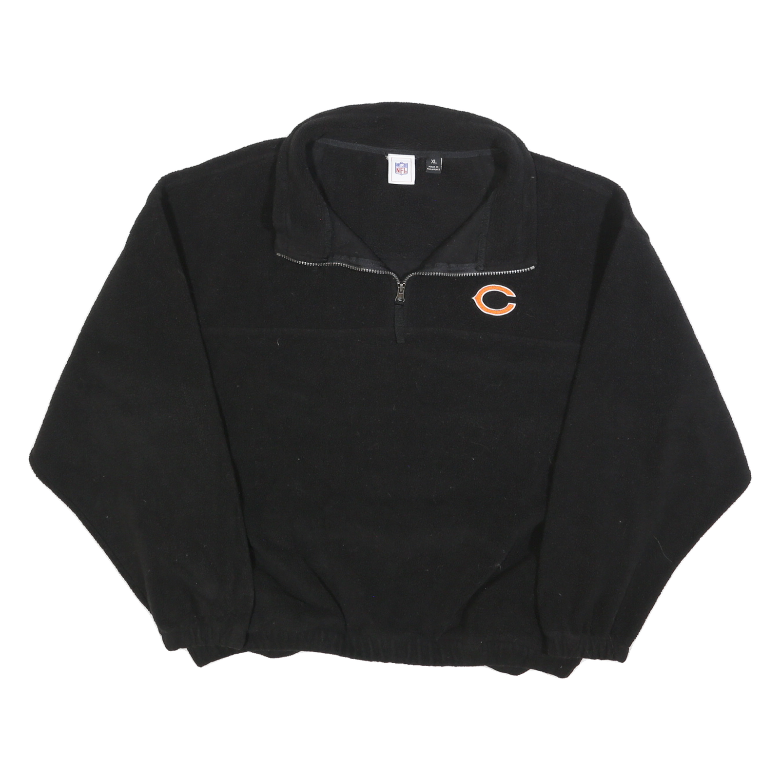 NFL Womens Black Pullover Crew Neck Basic Knit XL Polyester Jumper Refurbished - N/A refurbished available on Cerqular