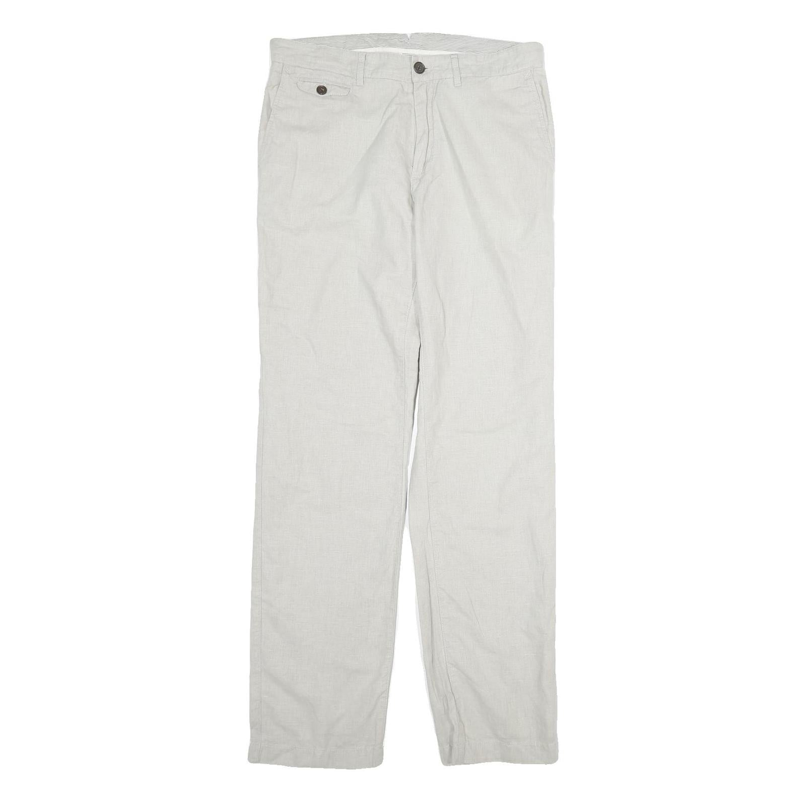 Buy LACOSTE Mens Cotton White Regular Straight Trousers W33 L32 Classic Casual Refurbished - $42.89 LACOSTE Mens Cotton White Regular Straight Trousers W33 L32 Classic Casual Refurbished - N/A refurbished available on Cerqular