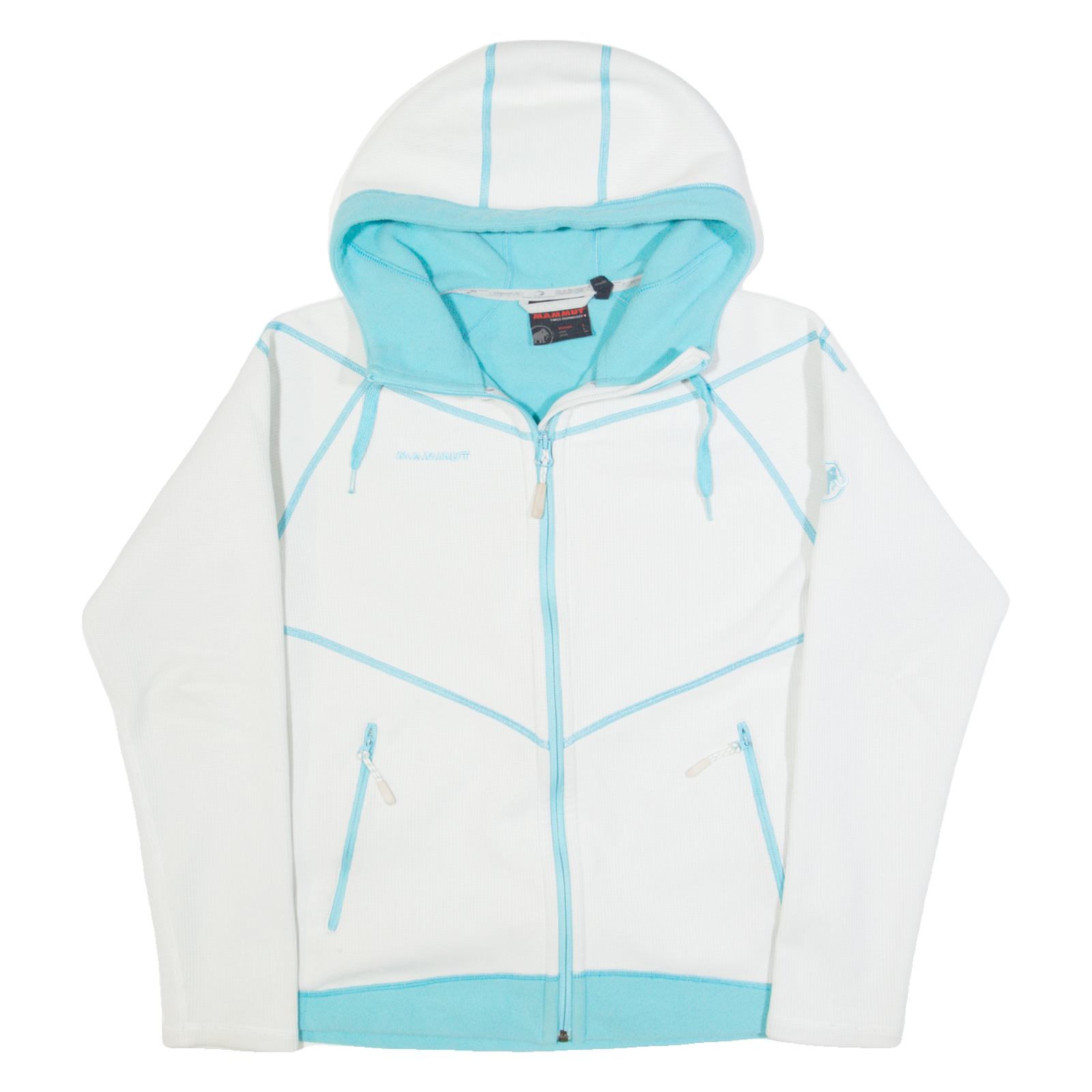 MAMMUT Womens Jacket White Hooded L Refurbished - N/A refurbished available on Cerqular