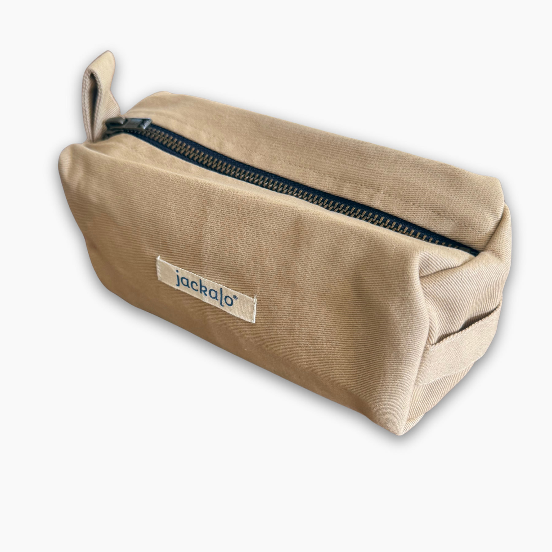 Pencil Pouch – Zero-Waste Organic Cotton | Color: Khaki Refurbished - N/A refurbished available on Cerqular