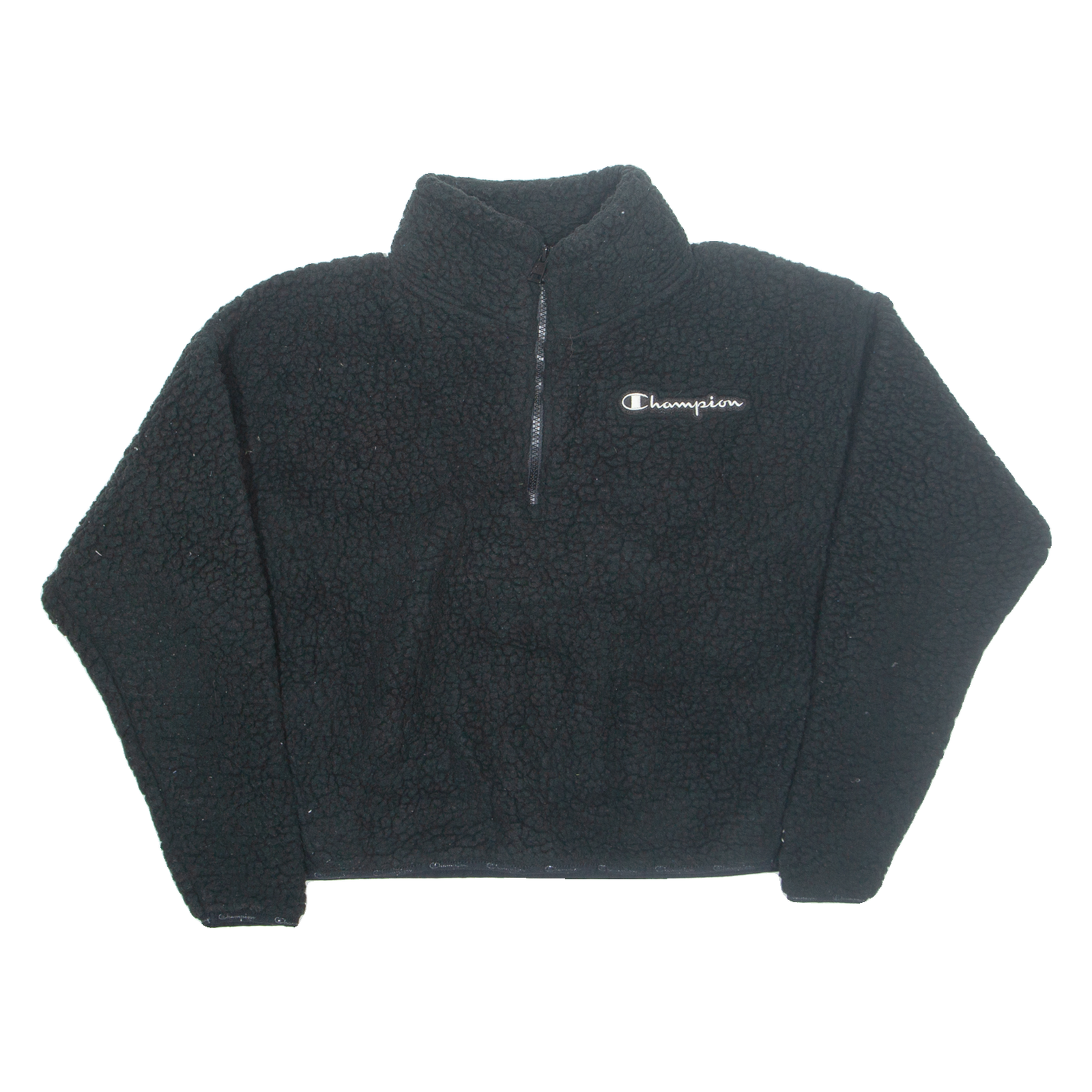 CHAMPION Fleece Womens Pullover Jacket Black S Refurbished - N/A refurbished available on Cerqular