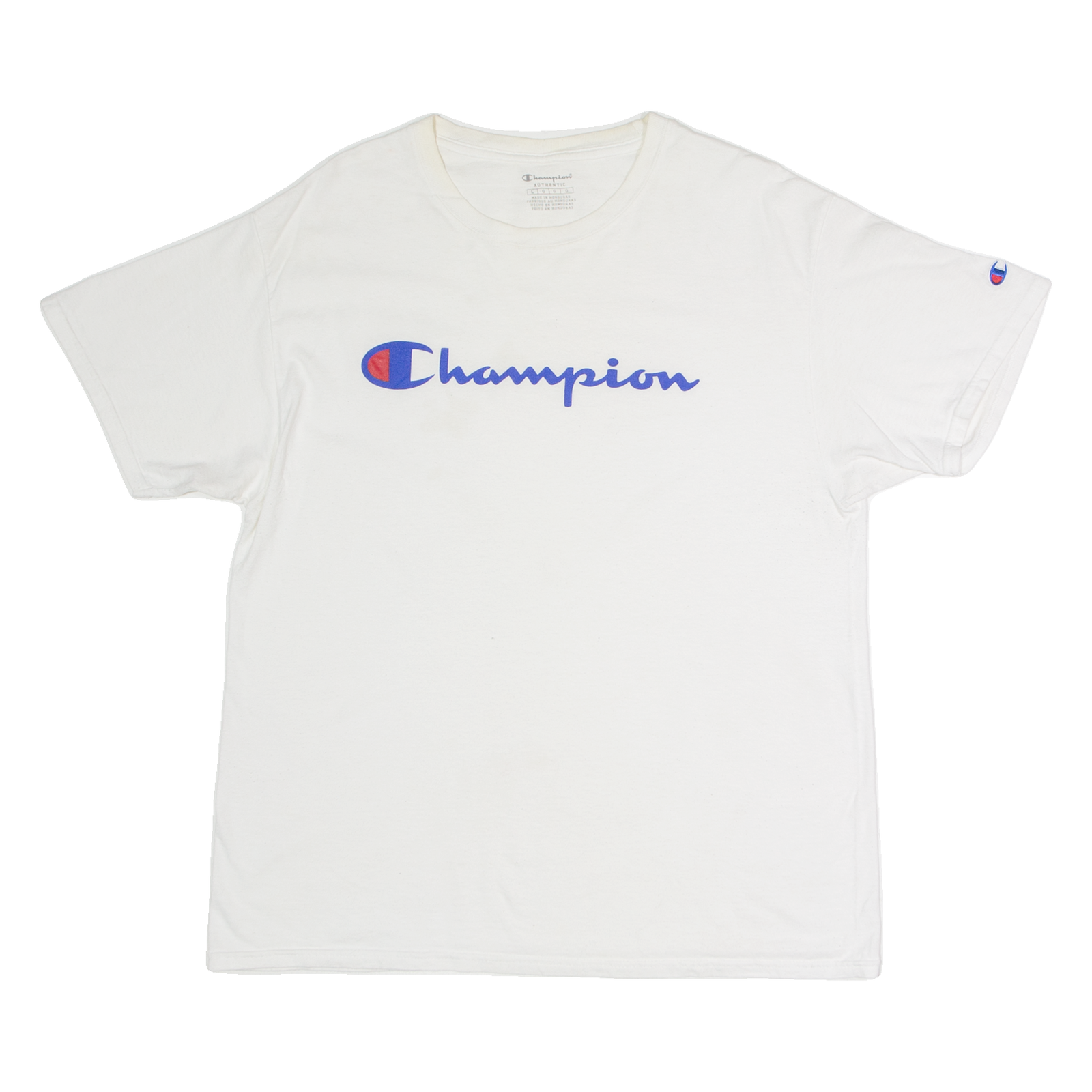 CHAMPION Mens T-Shirt White L Refurbished - N/A refurbished available on Cerqular