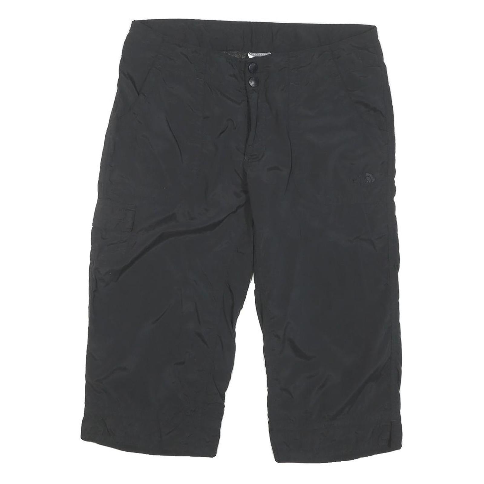 THE NORTH FACE Womens Black Nylon Casual Cargo Shorts UK 10 W34 Outdoor Refurbished - N/A refurbished available on Cerqular