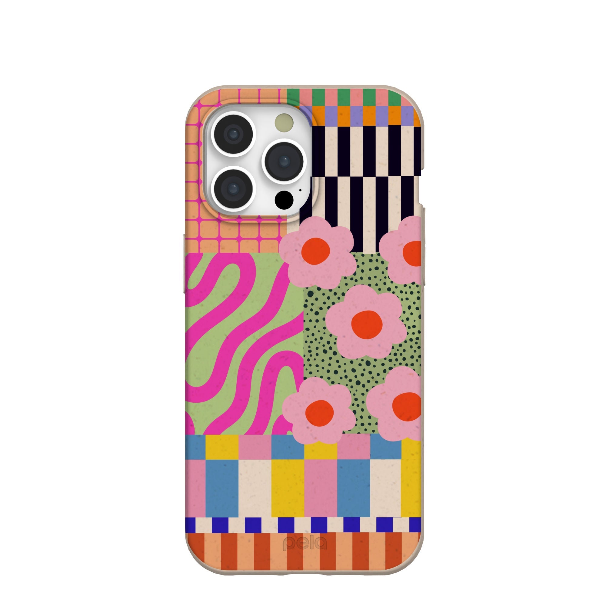 Seashell Abstract Cake iPhone 15 Pro Max Case Refurbished - Pela Case refurbished available on Cerqular