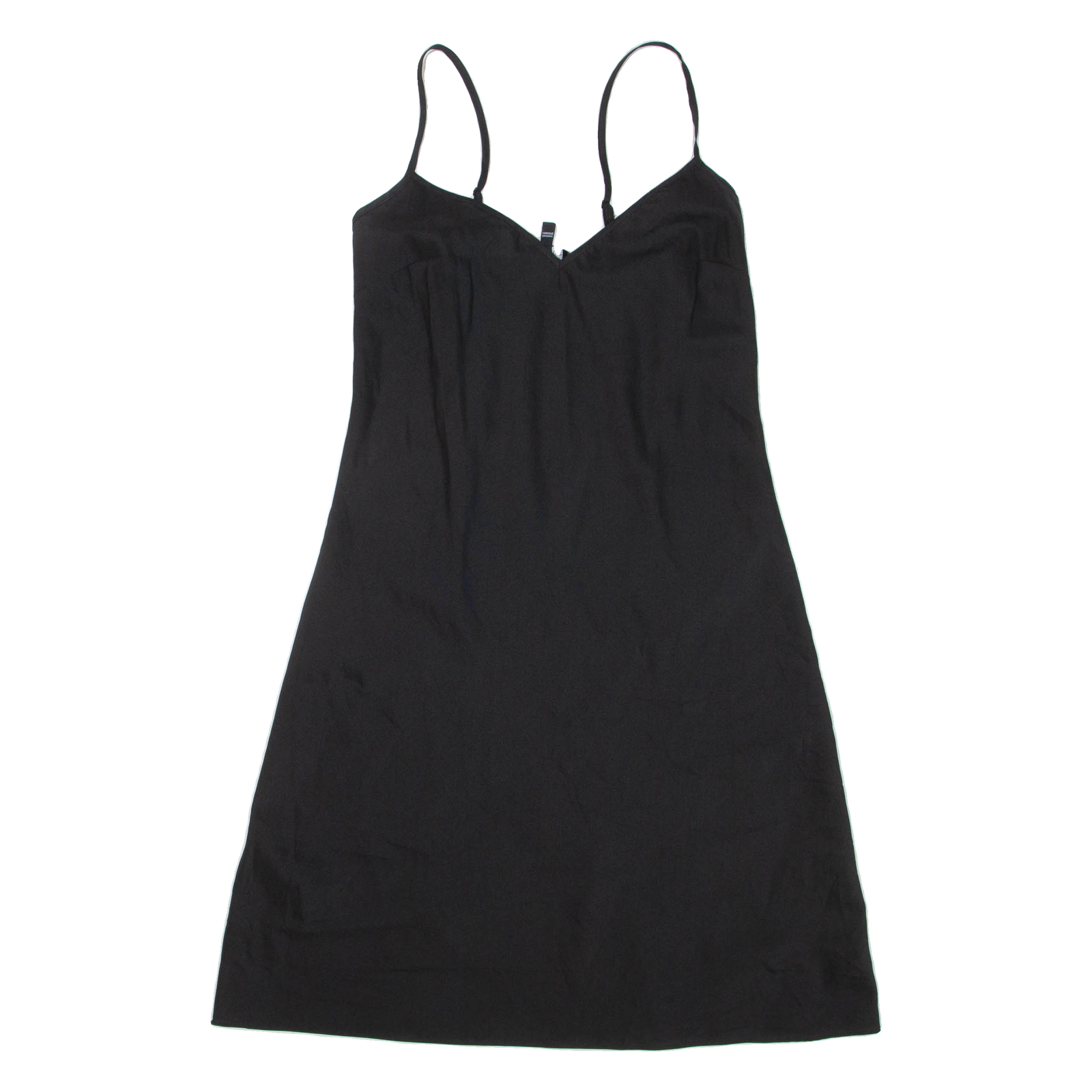 KAREN MILLEN Womens Slip Dress Black Sleeveless Short UK 10 Refurbished - N/A refurbished available on Cerqular