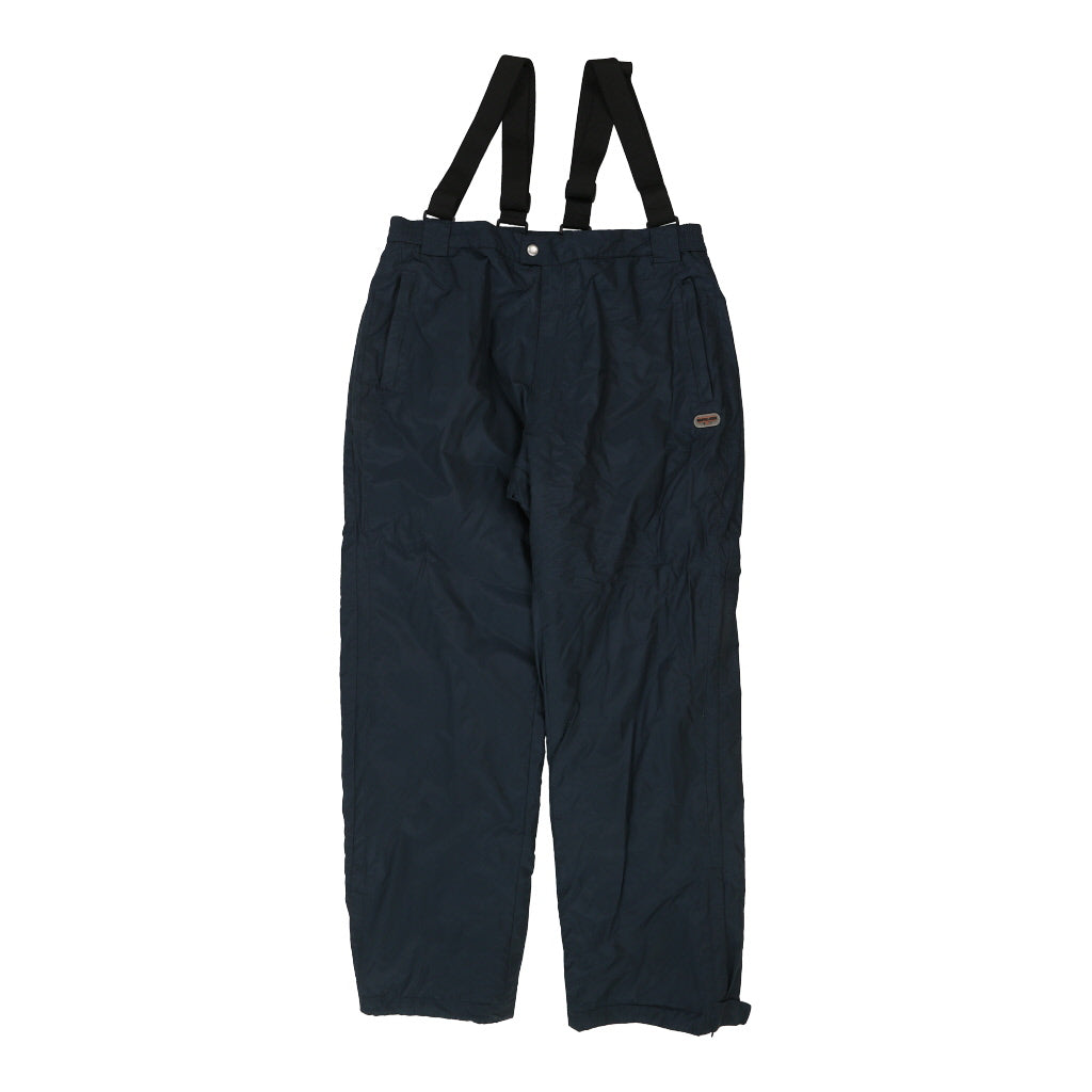 Brugi Ski Trousers - 40W 34L Blue Polyester Refurbished - Thrifted (note: this is a term often used to describe second- refurbished available on Cerqular