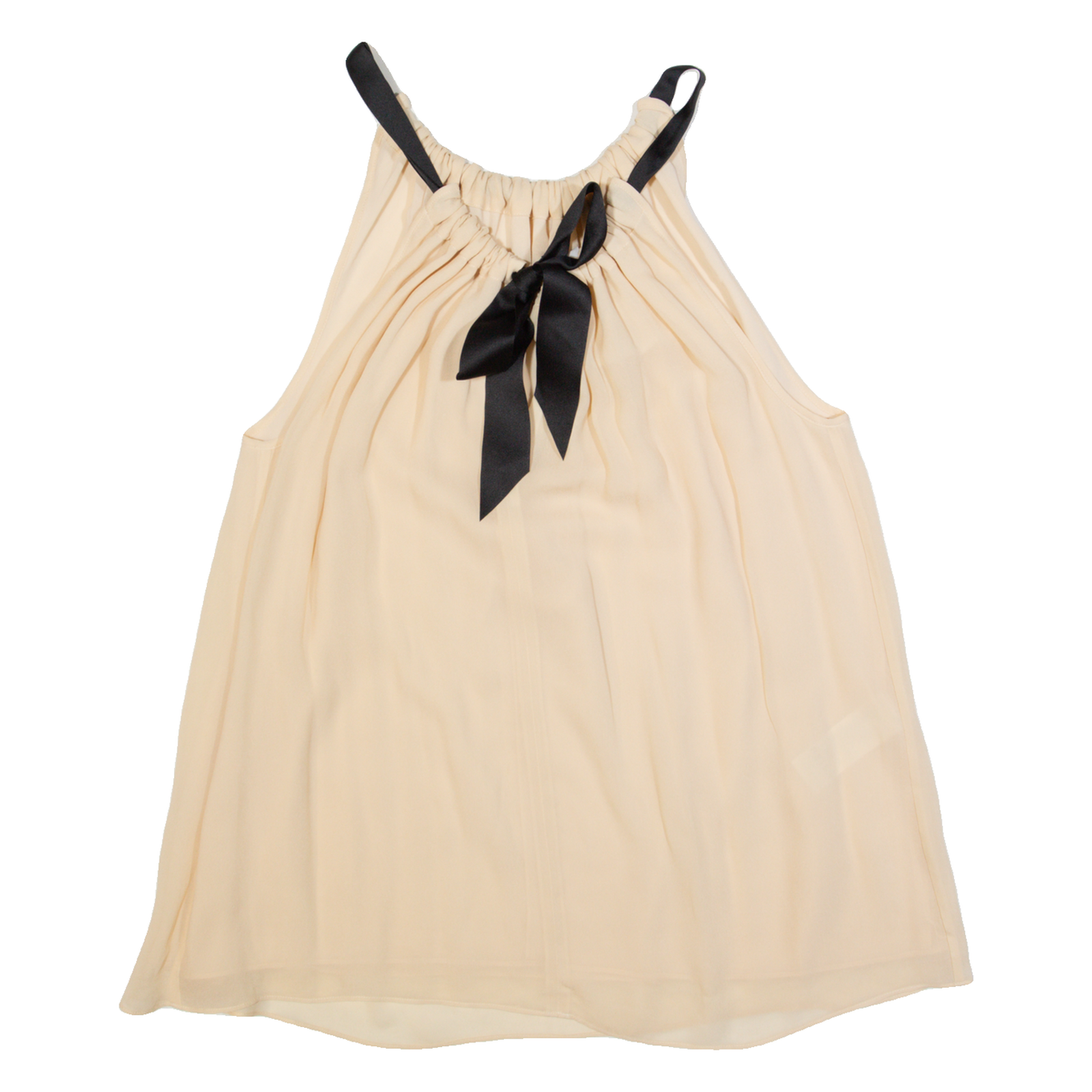 REISS Womens Vests Top Cream Sleeveless UK 10 Refurbished - N/A refurbished available on Cerqular