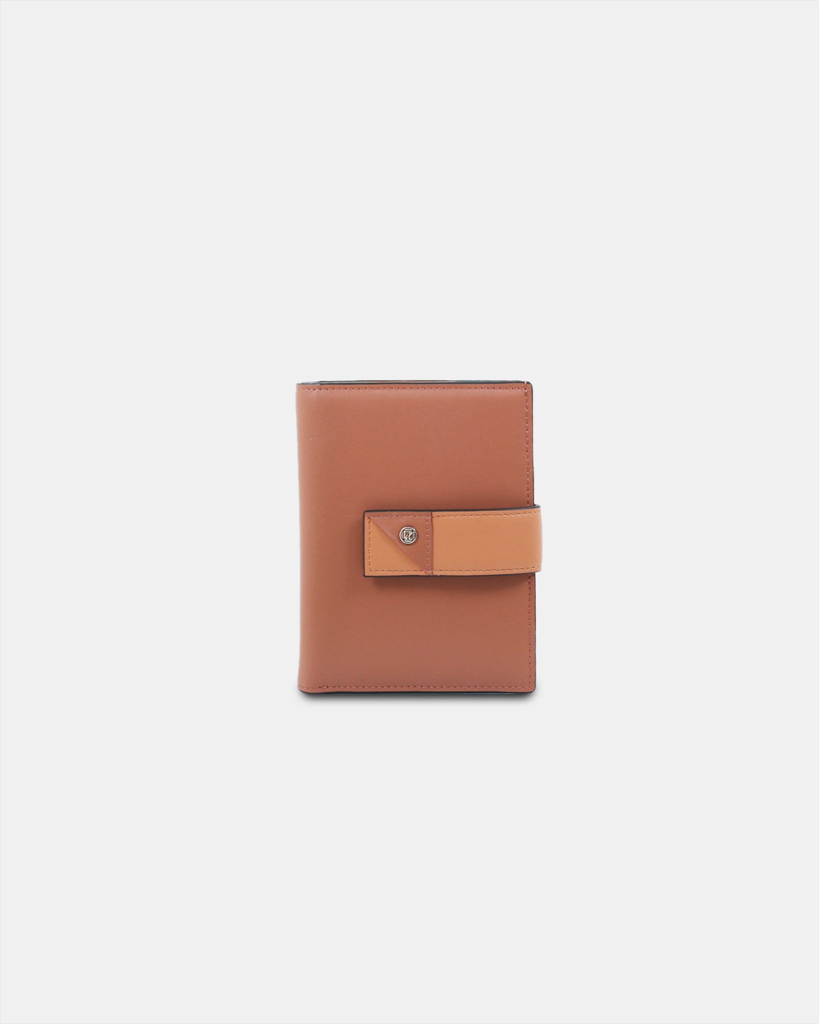 Two-Tone Flap Wallet | Color: Caramel x Tan Refurbished - ONE (assuming it refers to the brand "ONE") refurbished available on Cerqular