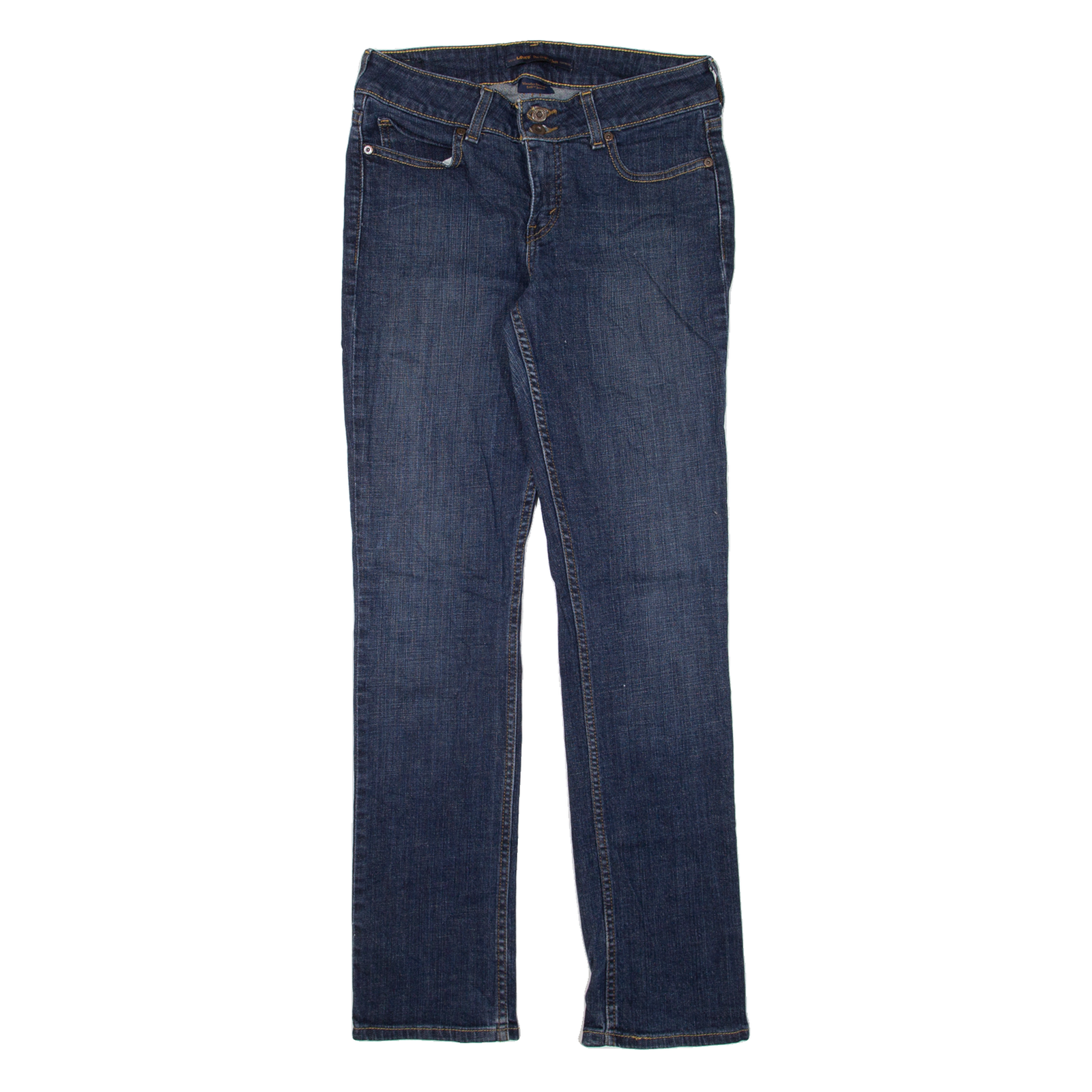 LEVI'S 526 Womens Jeans Blue Slim Straight W29 L31 Refurbished - N/A refurbished available on Cerqular